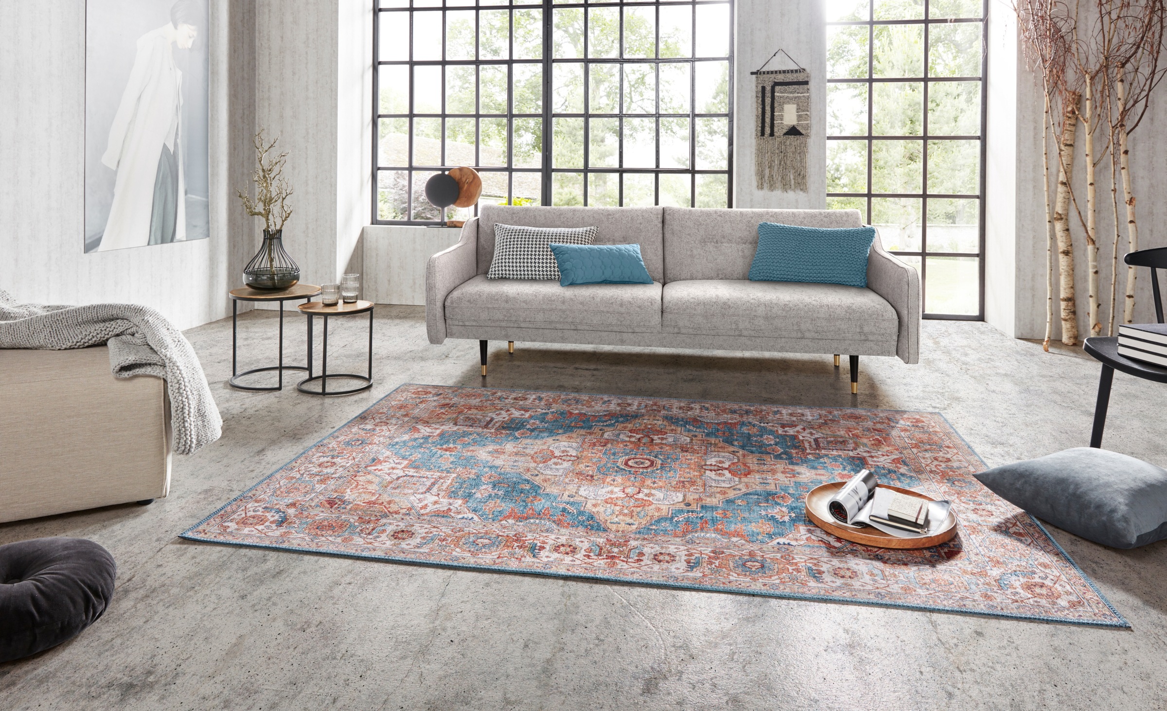 HANSE Home Teppich "Sylla" rechteckig 5 mm Höhe Orientalisch, Läufer, Vinta günstig online kaufen