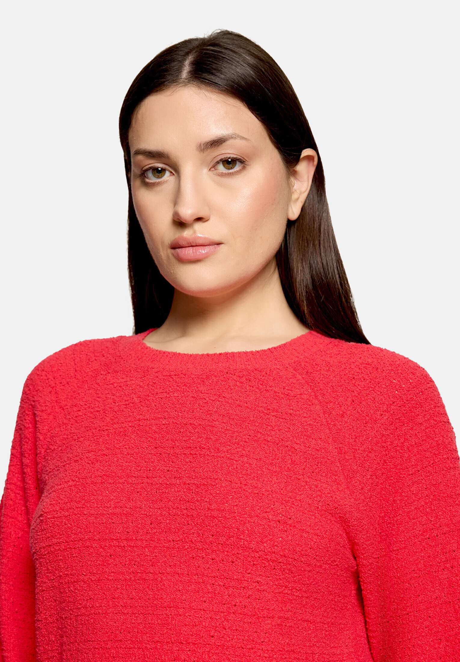 Cartoon Strickpullover »Damen mit Rundhalsausschnitt« 1 tlg.
