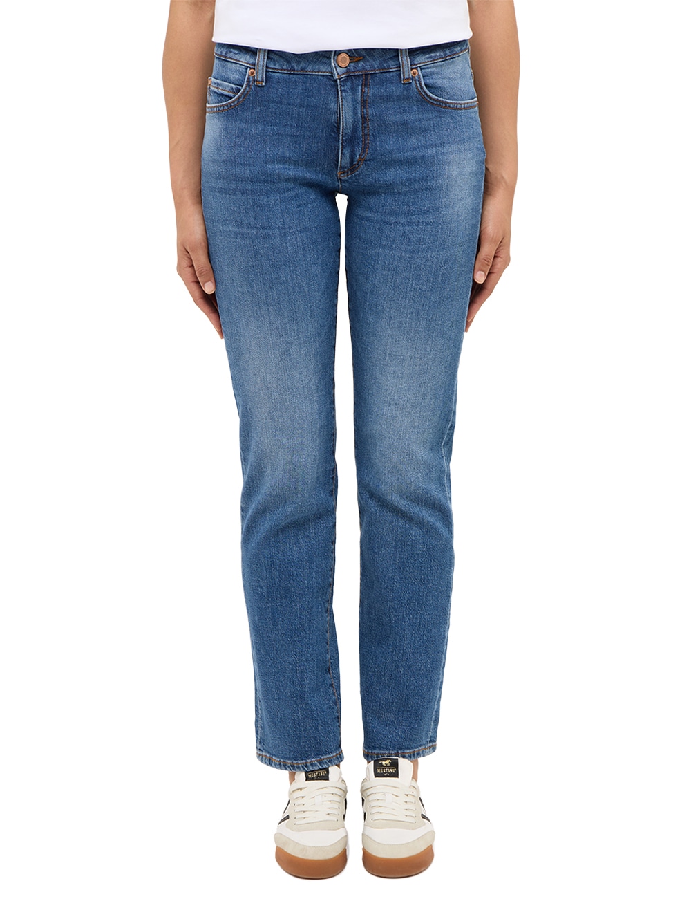 MUSTANG Straight-Jeans "Damen Style Crosby Relaxed Straight"