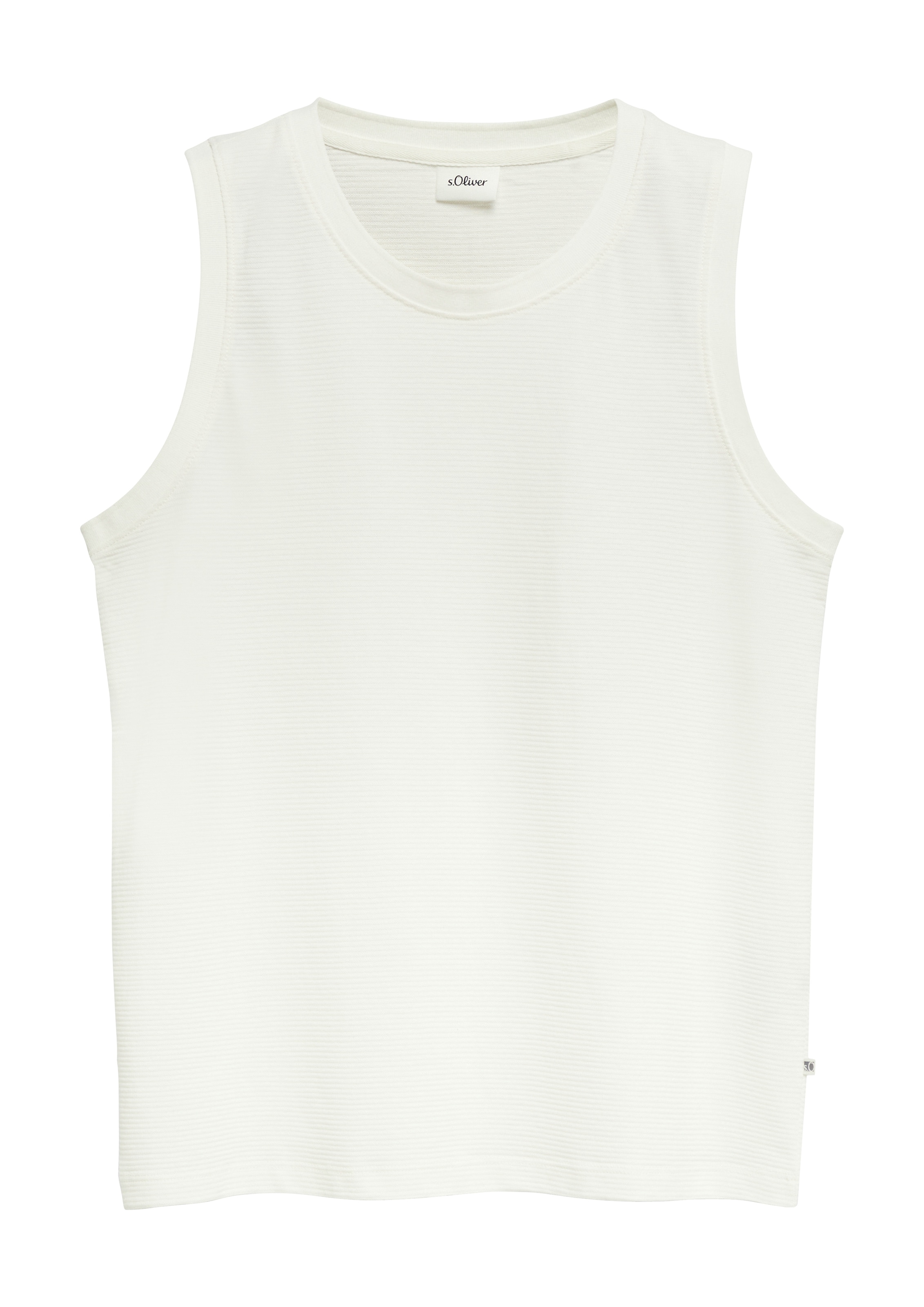 s.Oliver Tanktop Sommertop in feiner Streifen-Optik