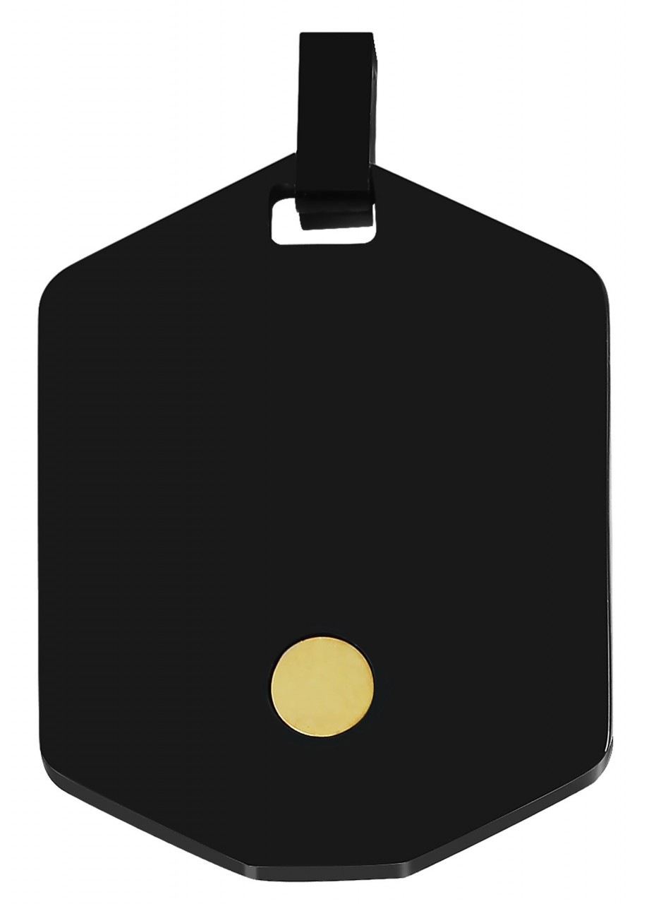 Kettenanhänger ADELIA´S "modischer Schmuck Anhänger aus Edelstahl", gold, Schmuckanhänger, Damen, Edelstahl, Kettenanhänger 10
