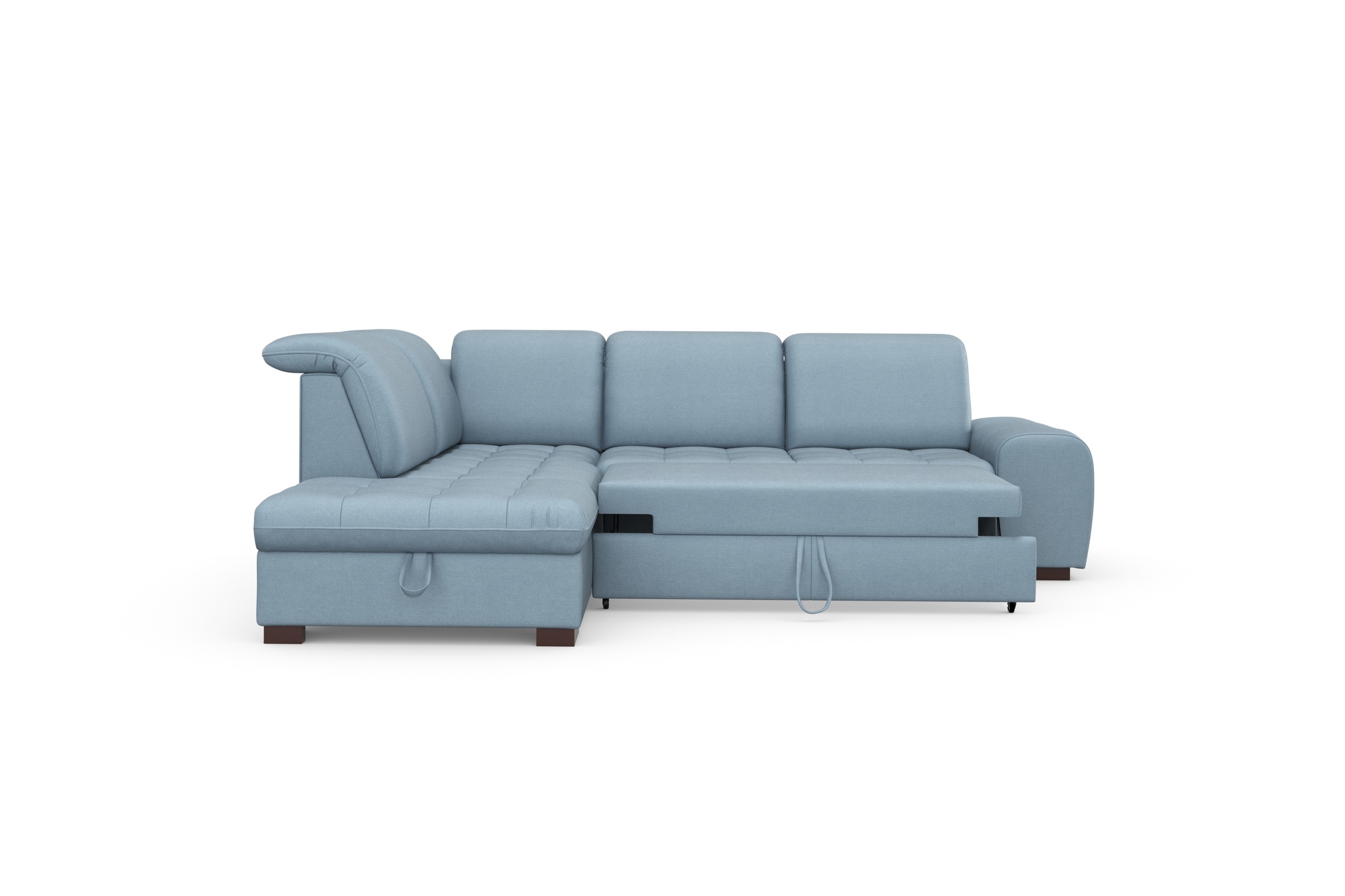 sit&more Ecksofa »Luxor L-Form«, wahlweise mit Bettfunktion, Stauraum und Kopfteilverstellung