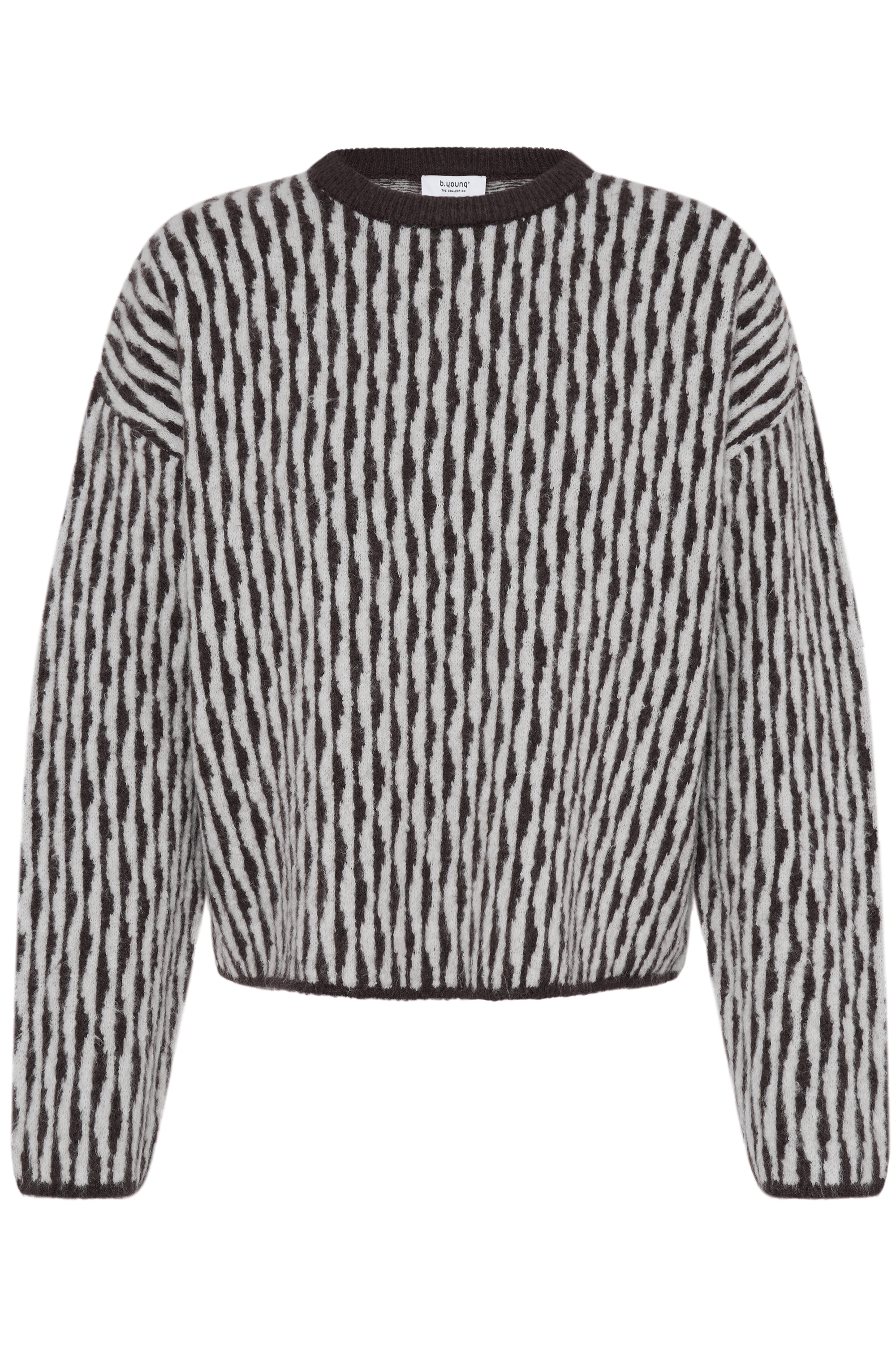 b.young Strickpullover "Damen Langarm BYOJULA"
