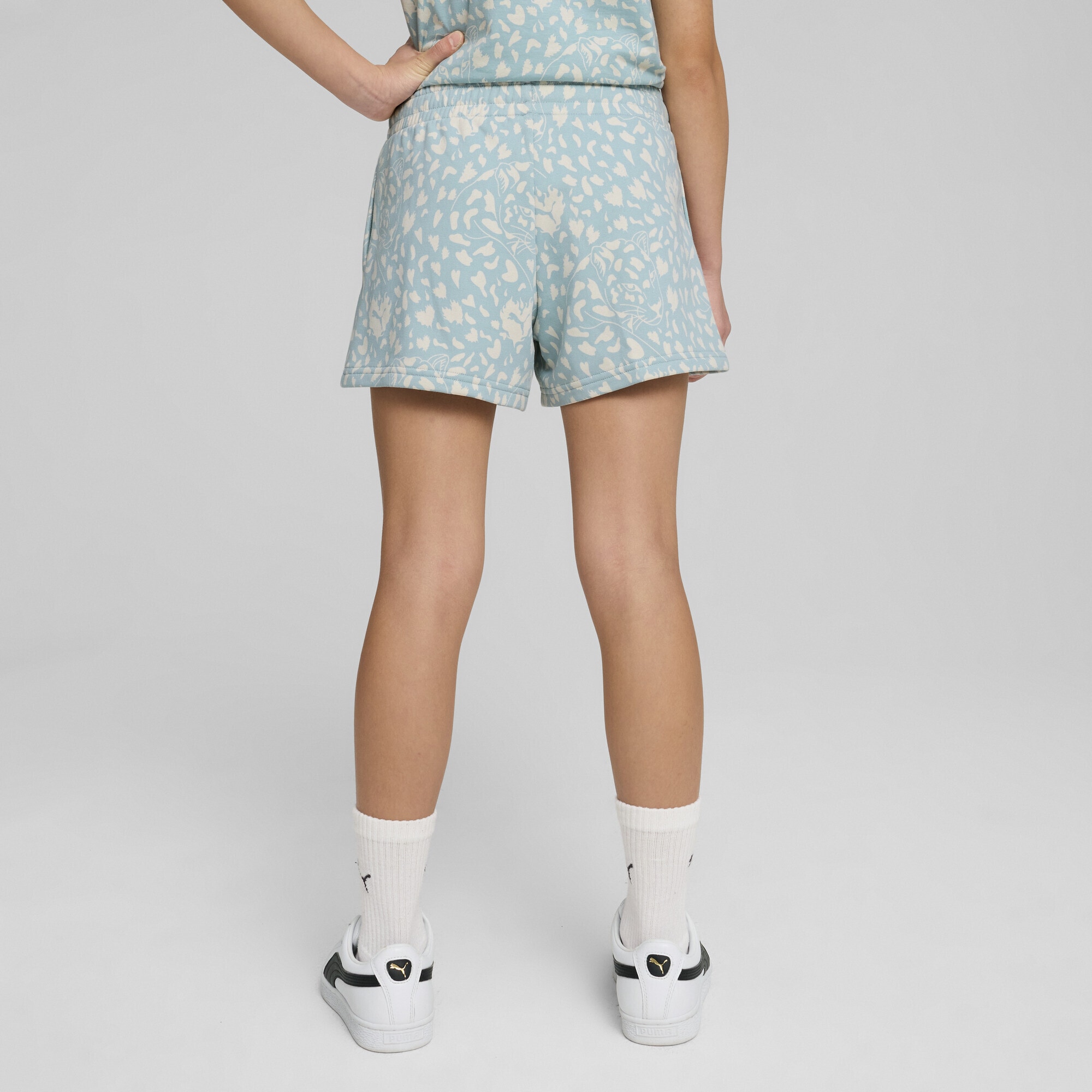 PUMA Sporthose »Flaming Love Hochgeschnittene Shorts Mädchen«
