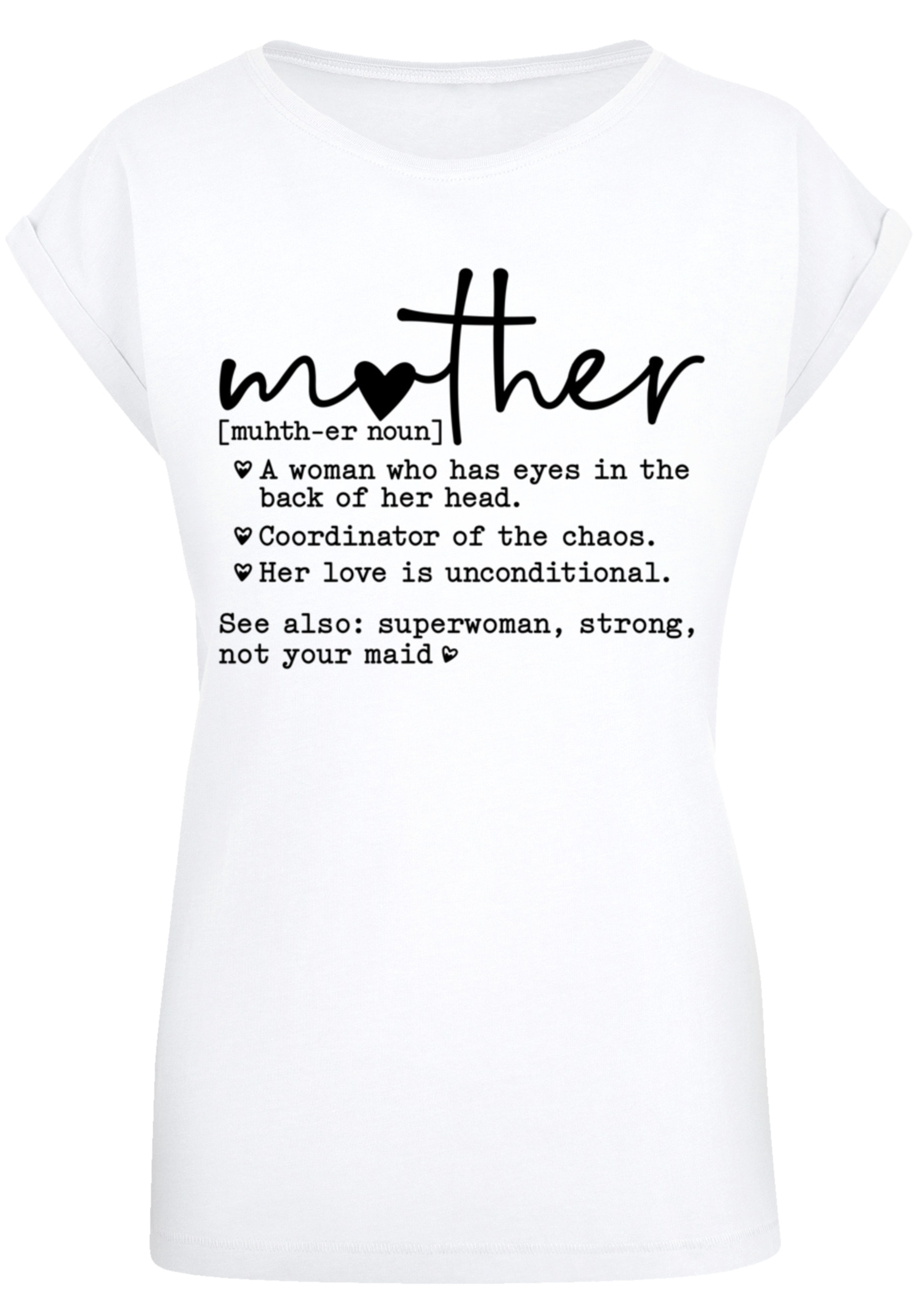 F4NT4STIC T-Shirt »Muttertag Superwoman Mama«, Premium Qualität