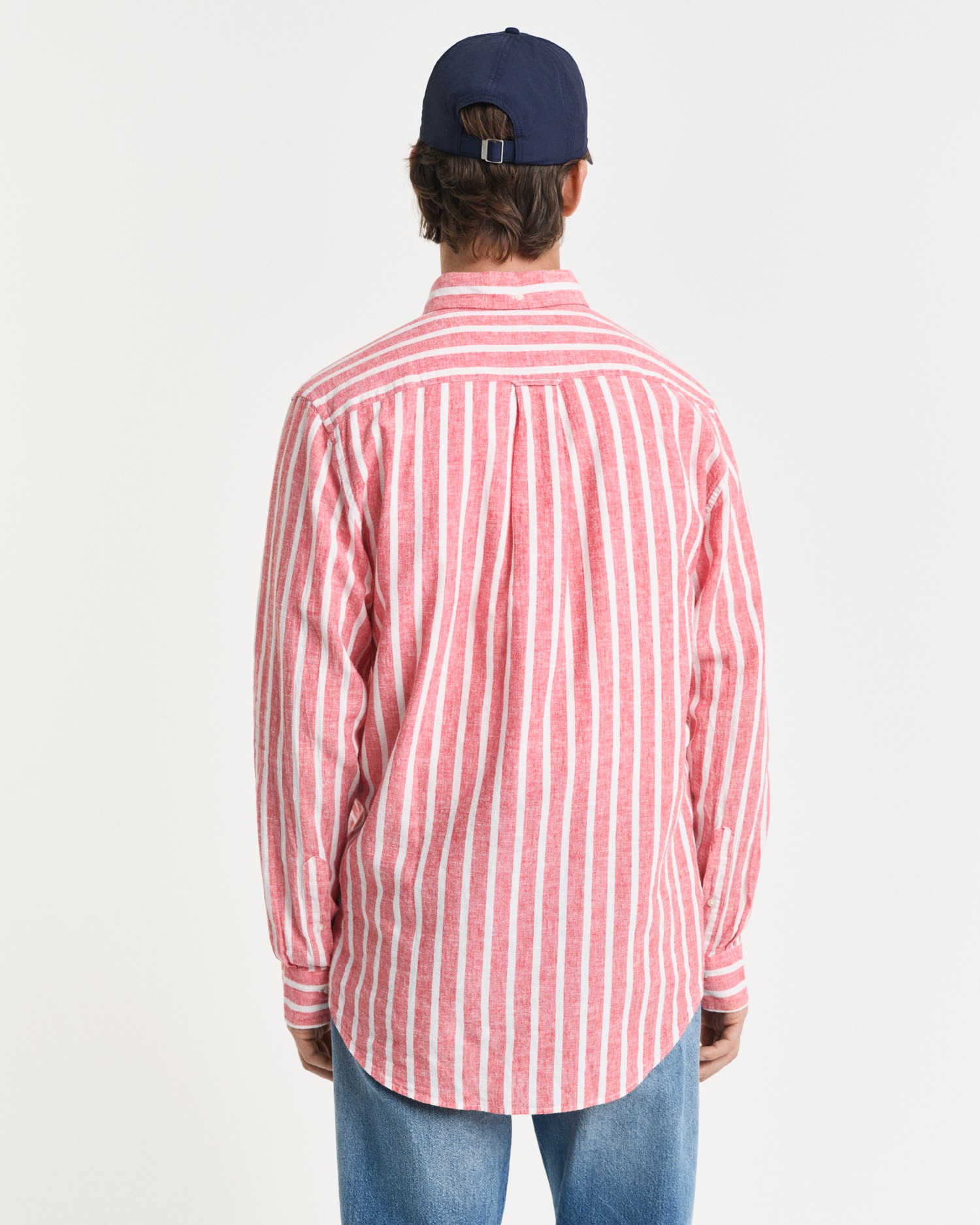 Gant Langarmhemd "REG COTTON/LINEN STRIPED SHIRT" Streifen, luftig, Leinen günstig online kaufen
