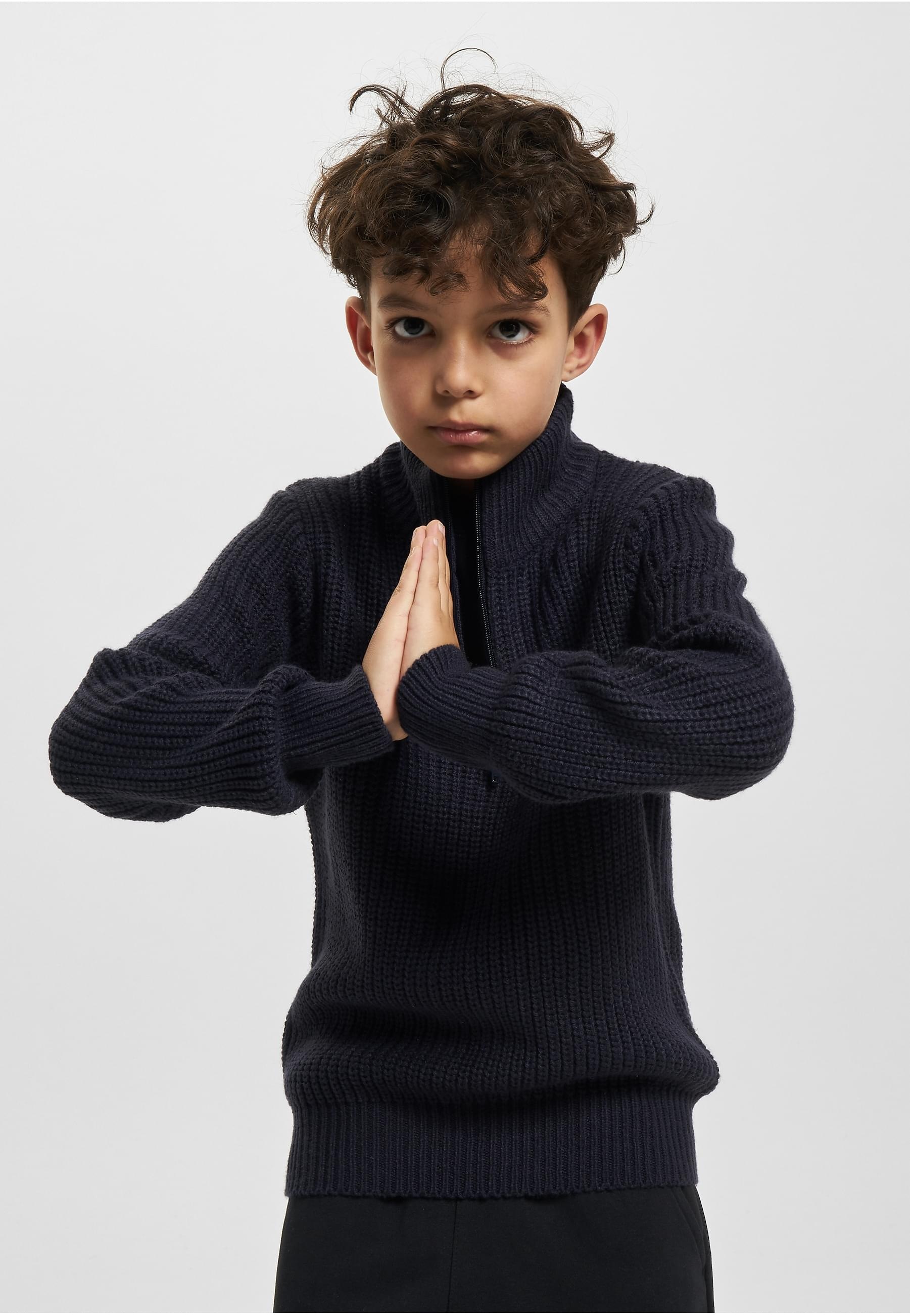 Brandit Rundhalspullover »Brandit Unisex Kids Marine Troyer Pullover« 1 Stk. tlg.