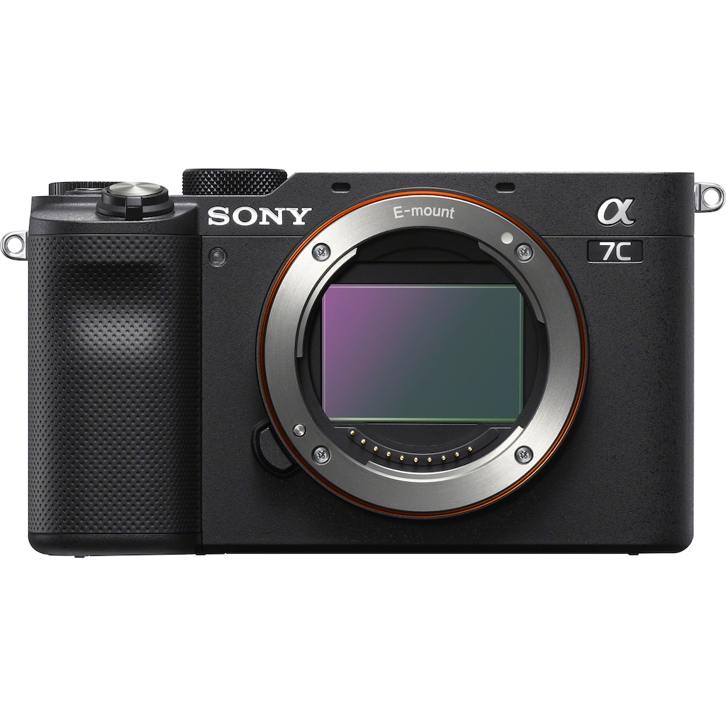 Sony Vollformat-Digitalkamera »ILCE-7CB  A7C«, 24,2 MP, 4K Video, 5-Achsen Bildstabilisierung, NFC, Bluetooth, nur Gehäuse