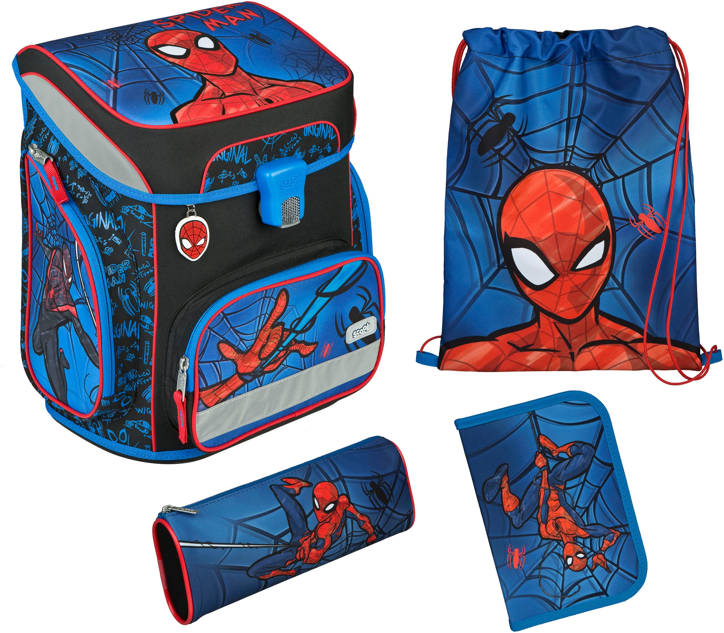 Scooli Schulranzen »EasyFit, Spider-Man«