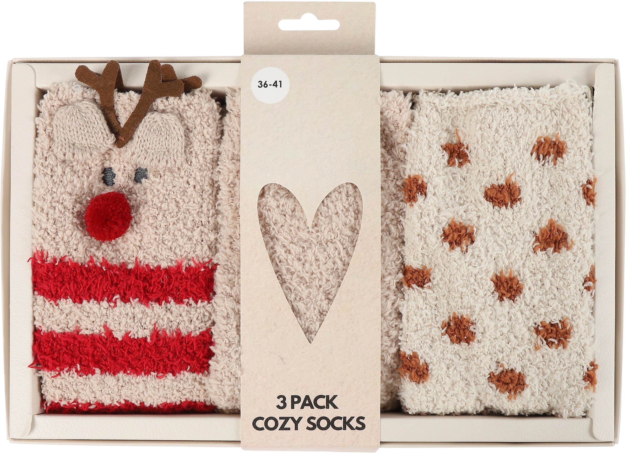 Capelli New York Kuschelsocken, (3 Paar, 3er-Pack)