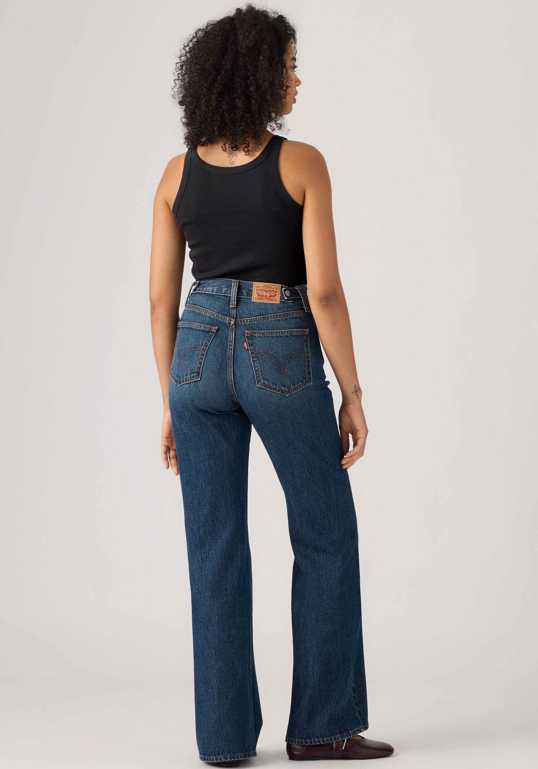 Levi's® Weite Jeans »CINCH FLARE« Hohe Leibhöhe, weite Beinform