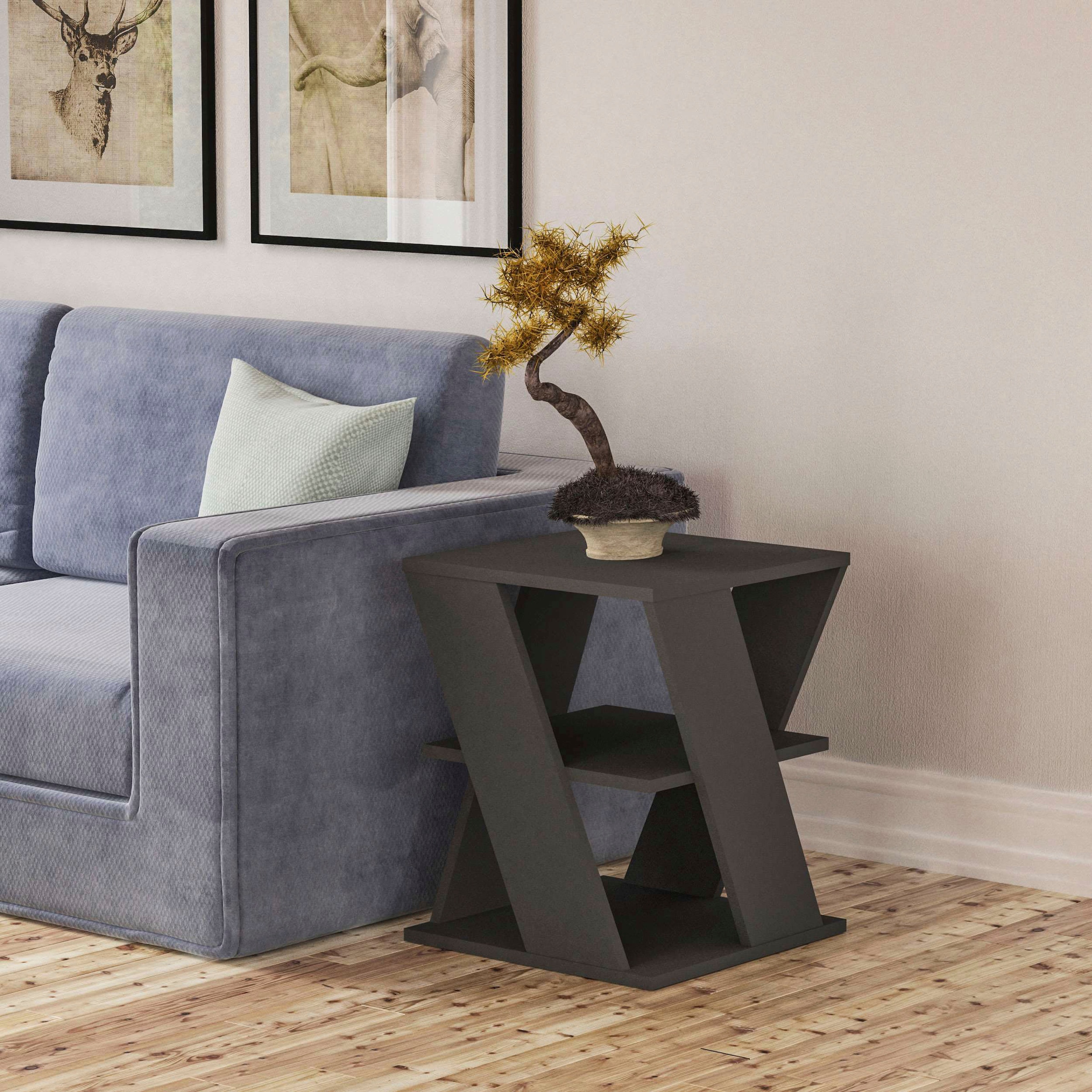 Decortie Beistelltisch »CYCLO COUCHTISCH«, (Packung, 1 St.), Leichte Montage, Lagerung, Platzsparend