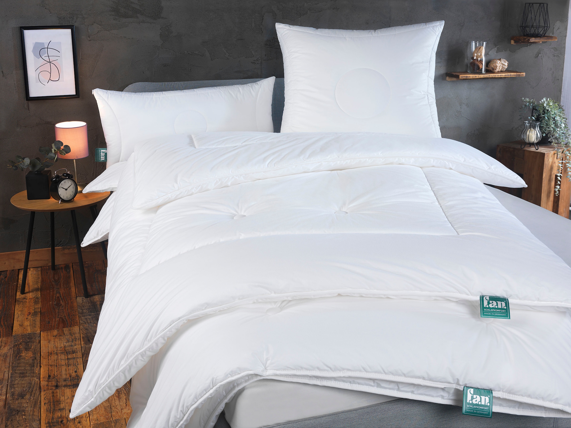 fan Microfaserkissen "First Class" 1 Stk. tlg. angenehmes Schlafklima günstig online kaufen