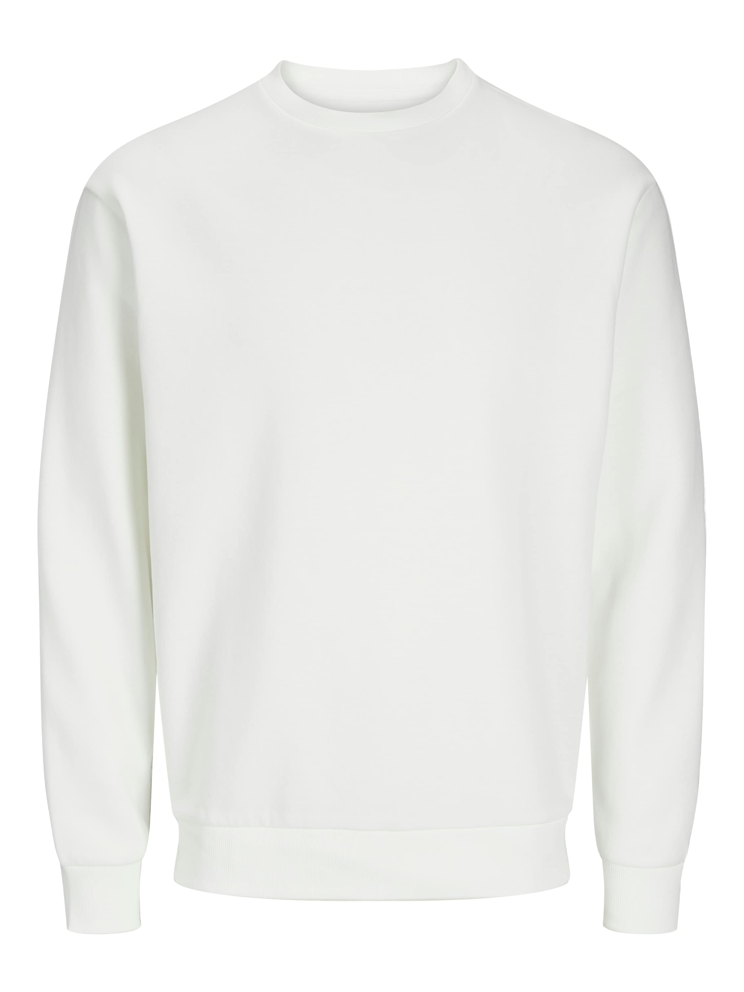 Jack & Jones Sweatshirt »JJEBRADLEY mit Rippbündchen für Alltag und Freizeit«, relaxed fit, atmungsaktiv, Rundhals, ohne Kapuze