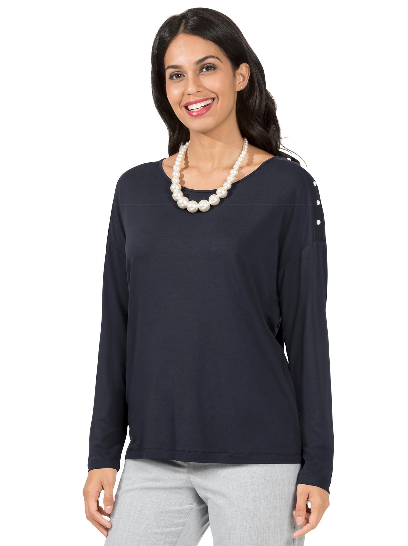 Lady Rundhalsshirt »Shirt« (1 tlg.) ZN5966