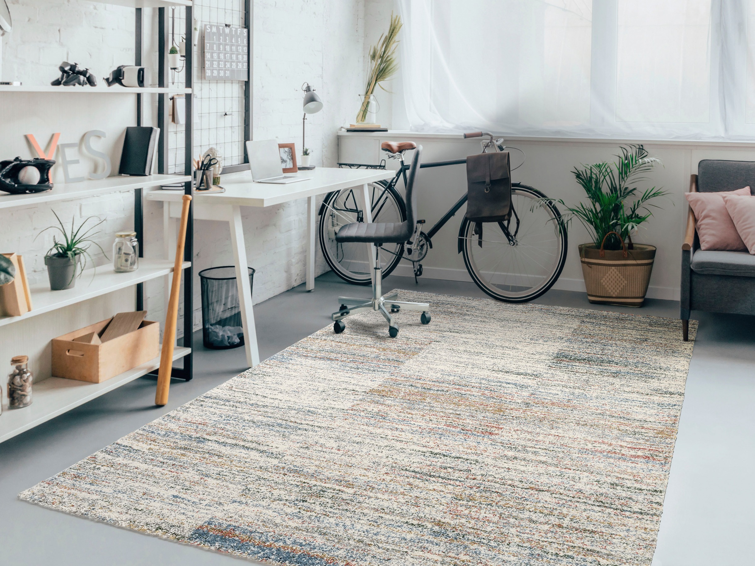 OCI DIE TEPPICHMARKE Teppich "NEW VILLA LINES" quadratisch 20 mm Höhe moder günstig online kaufen