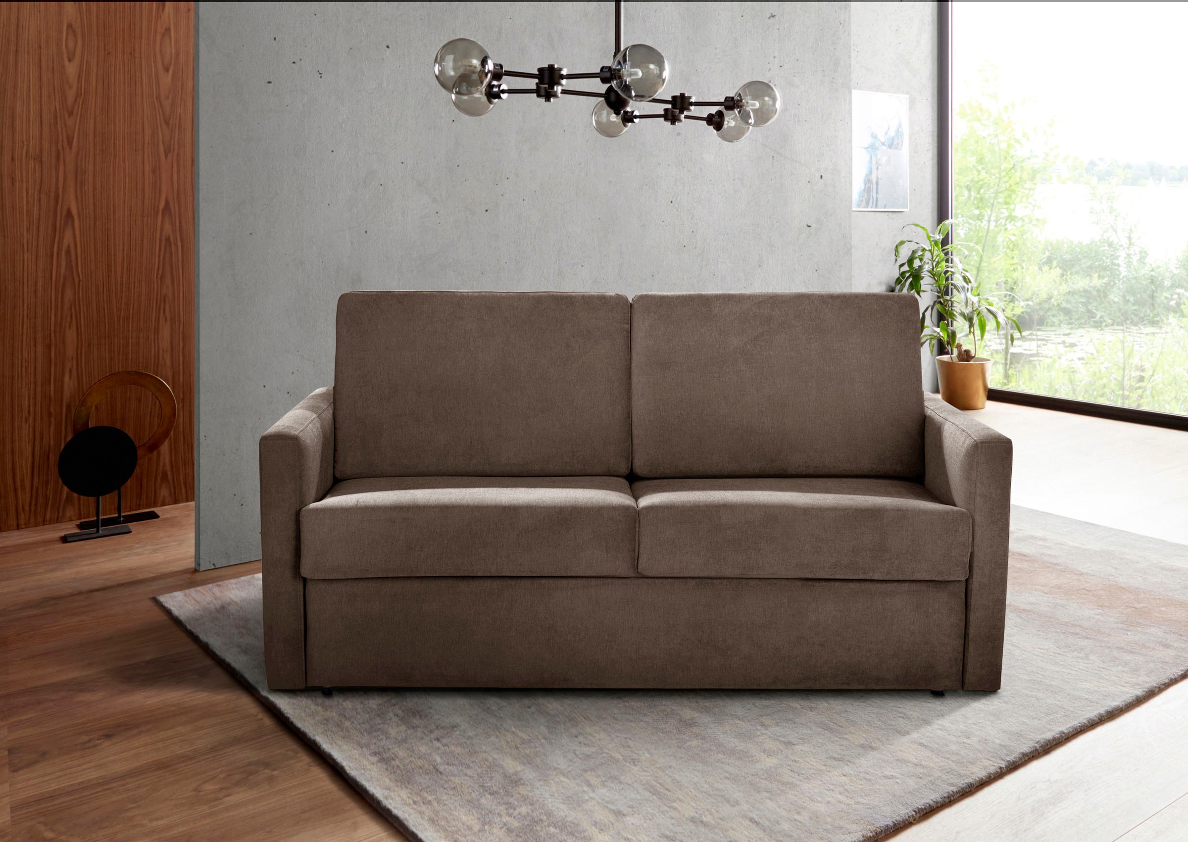 Home affaire Schlafsofa "Goldpoint 162 cm, Dauerschläfer, Liegefläche 120/2 günstig online kaufen