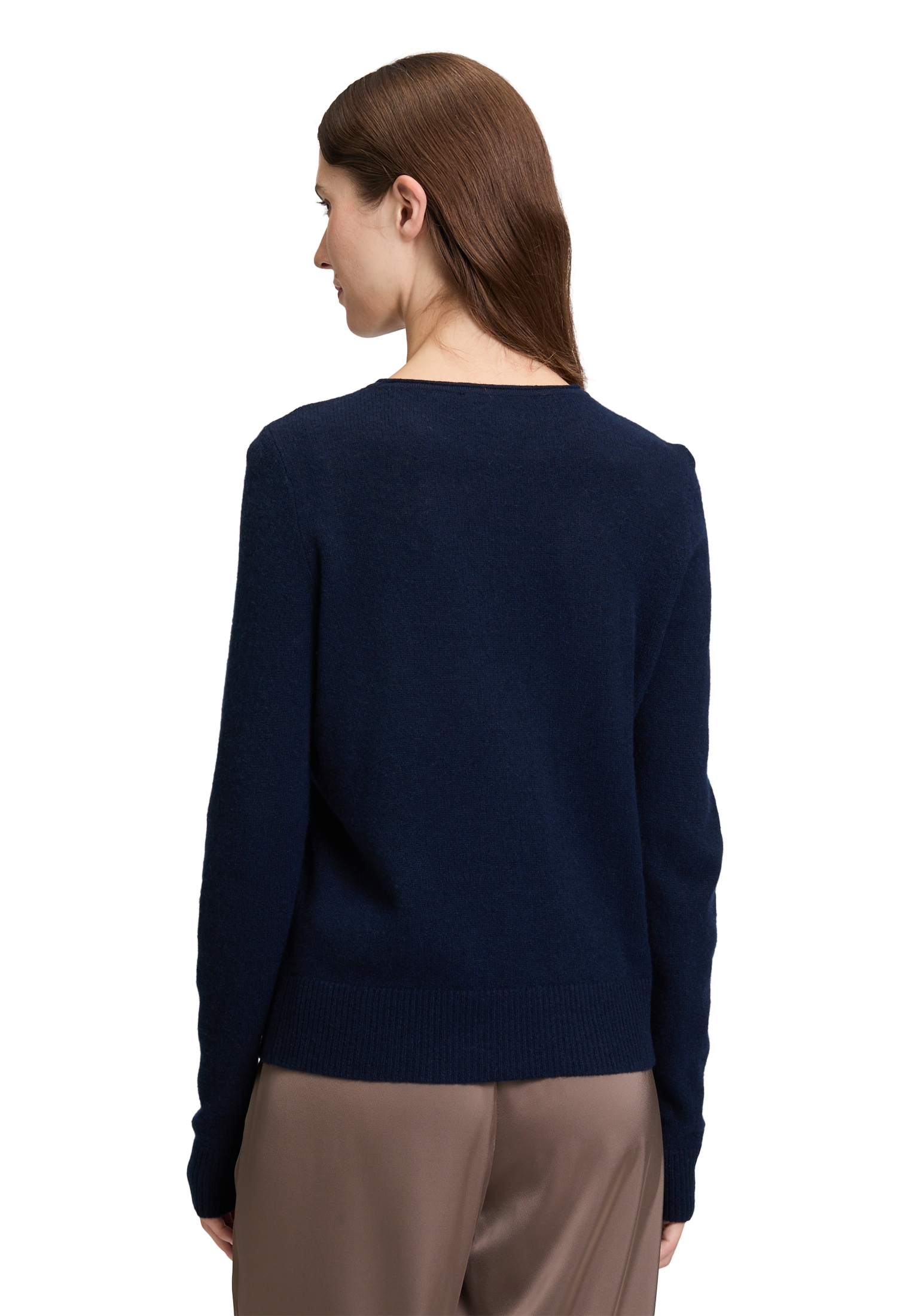 Betty Barclay Strickpullover »Betty Barclay Damen Kaschmir-Pullover mit Rundhalsausschnitt«, (1 tlg.), Strick