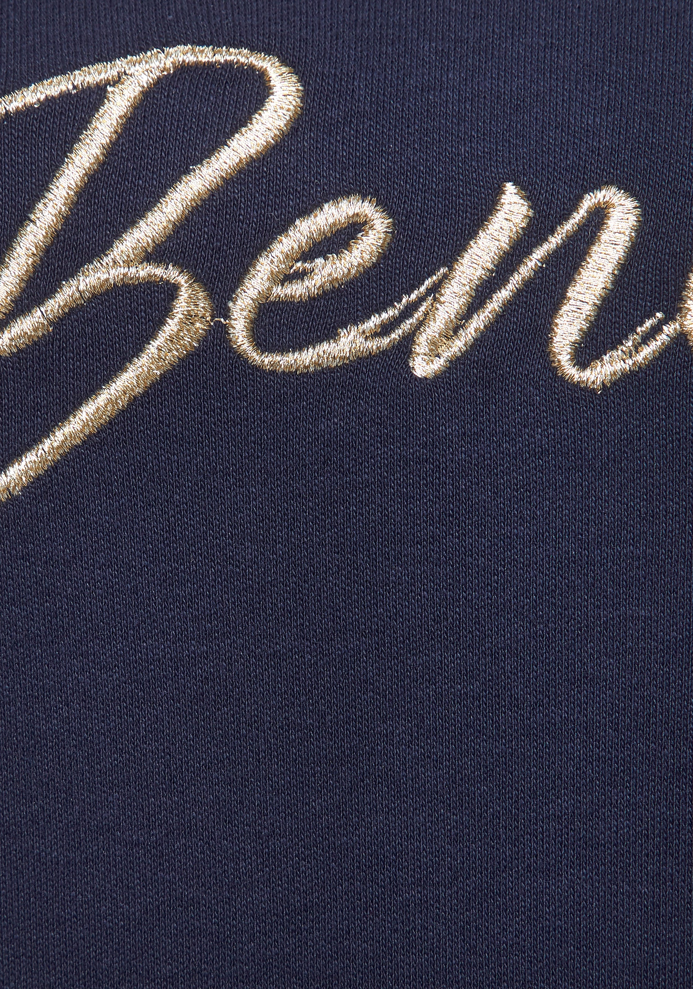 Bench. Loungewear Sweatshirt , mit Logostickerei, Loungewear
