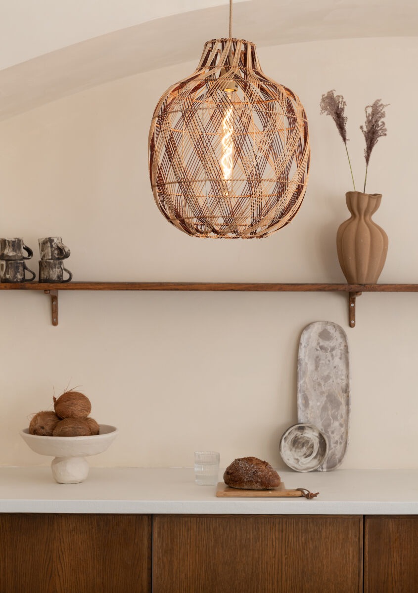 GOOD&MOJO Hängeleuchte »MENDOZA«, 1 flammig, Leuchtmittel E27 | LED wechselbar