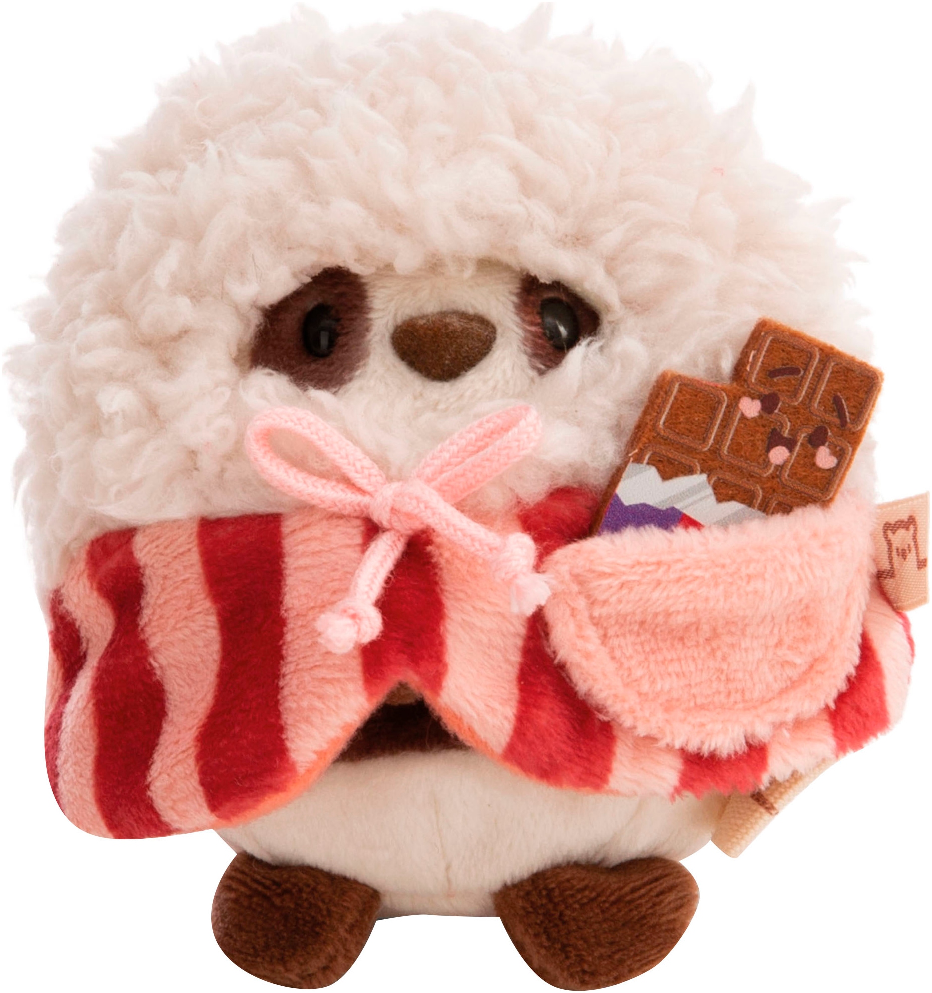 Nici Kuscheltier »mymochi, Set Panda Kono 8 cm mit Schokolade und Popcornkostüm«