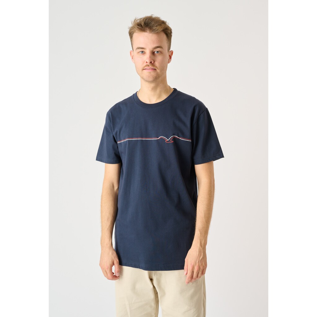 Cleptomanicx T-Shirt »Möwe Pufflines«