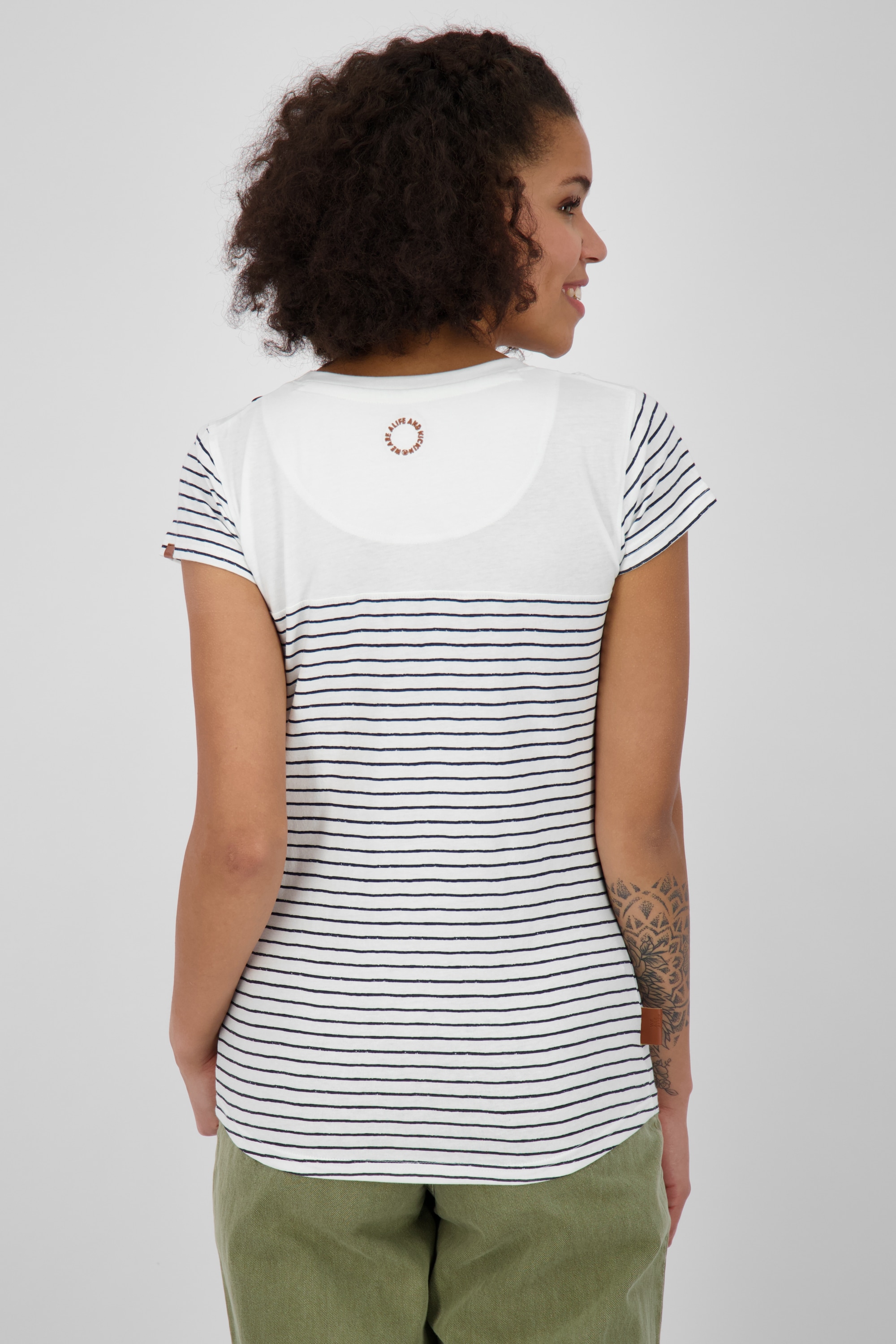 Alife & Kickin Rundhalsshirt »Damen LioAK Z«