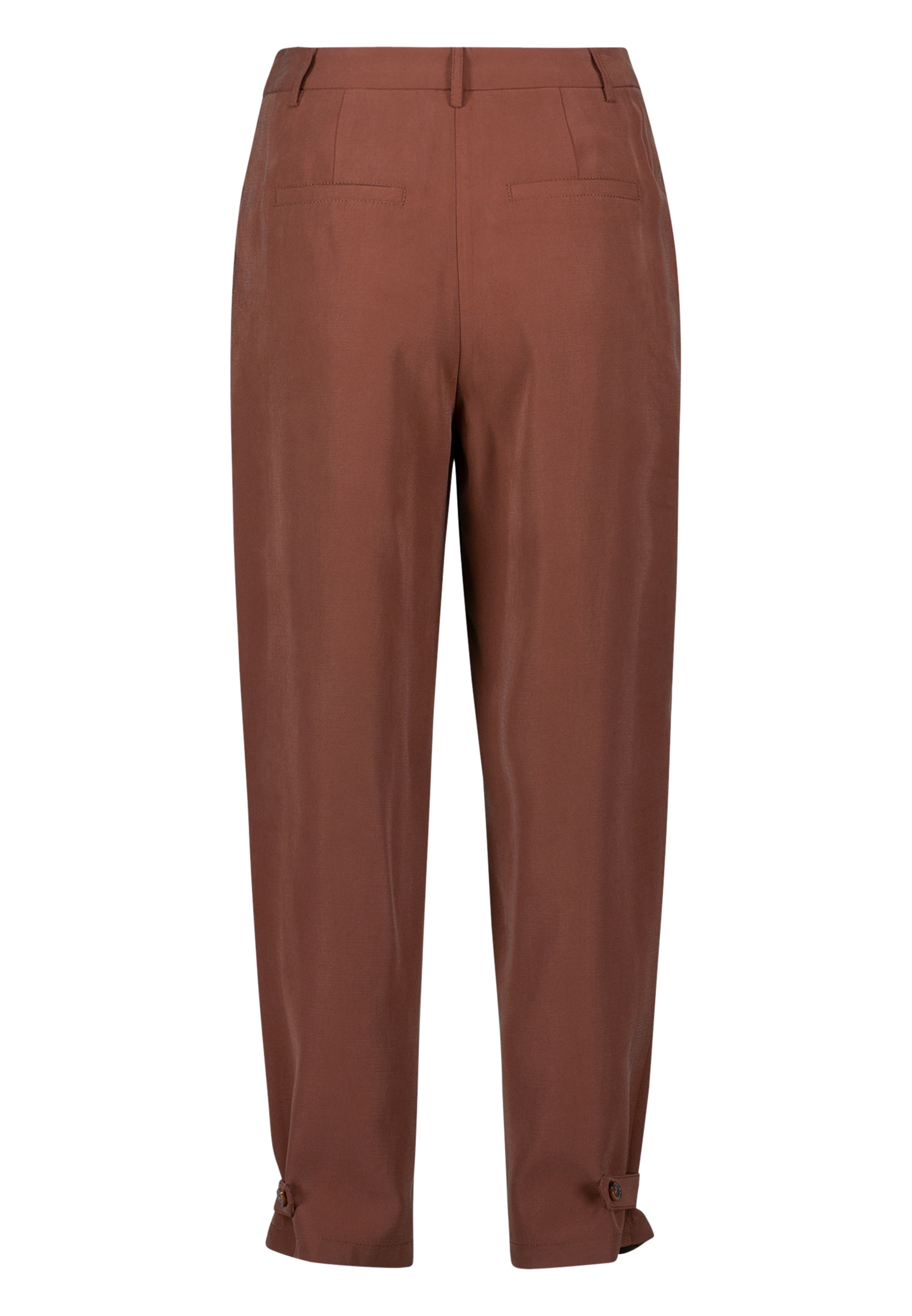Zero Stoffhose »zero Damen Hose mit schmalem Bein 26 Inch«, Falten