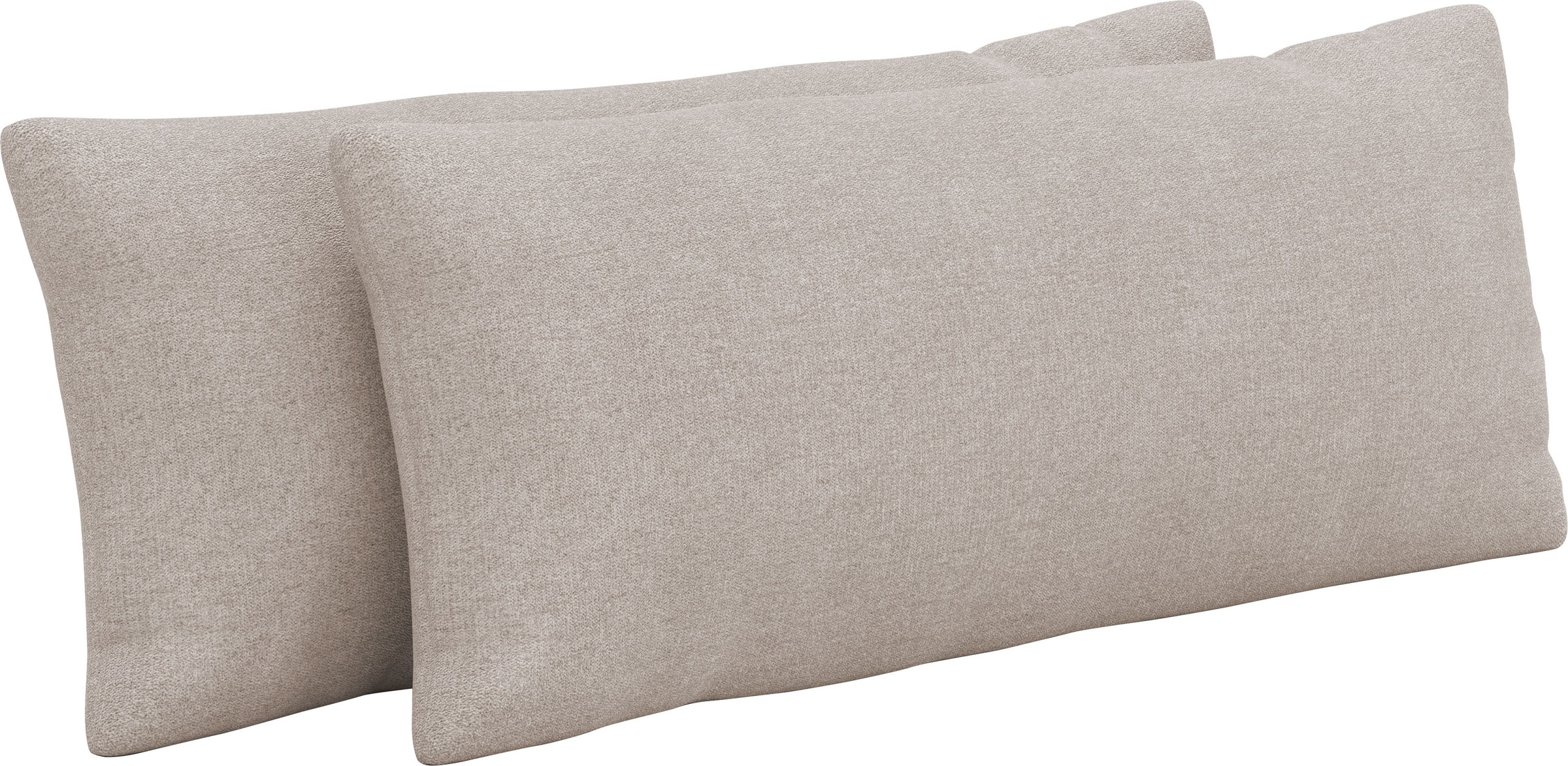 Auflagekissen SIT & MORE, B:65cm H:25cm T:10cm, grau, 100% Polyester, Polsterauflagen, "Emely"