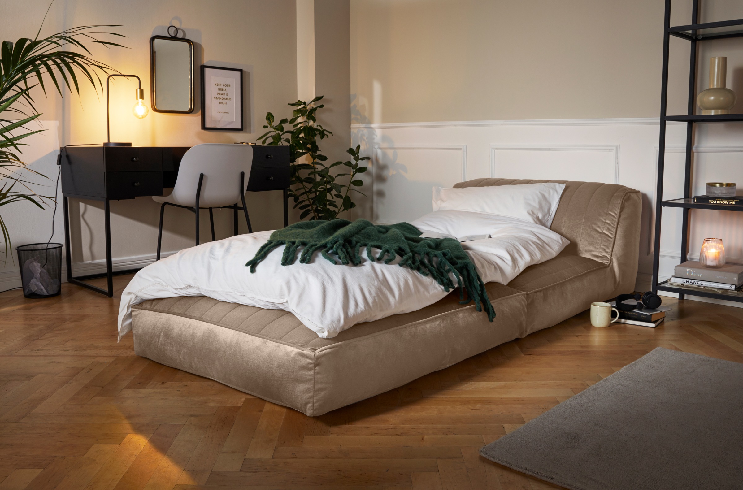 Thumbnail - Home affaire Relaxsessel "Polly" Loungesessel mit Schlaffunktion, perfekt als Gästebett, Daybed