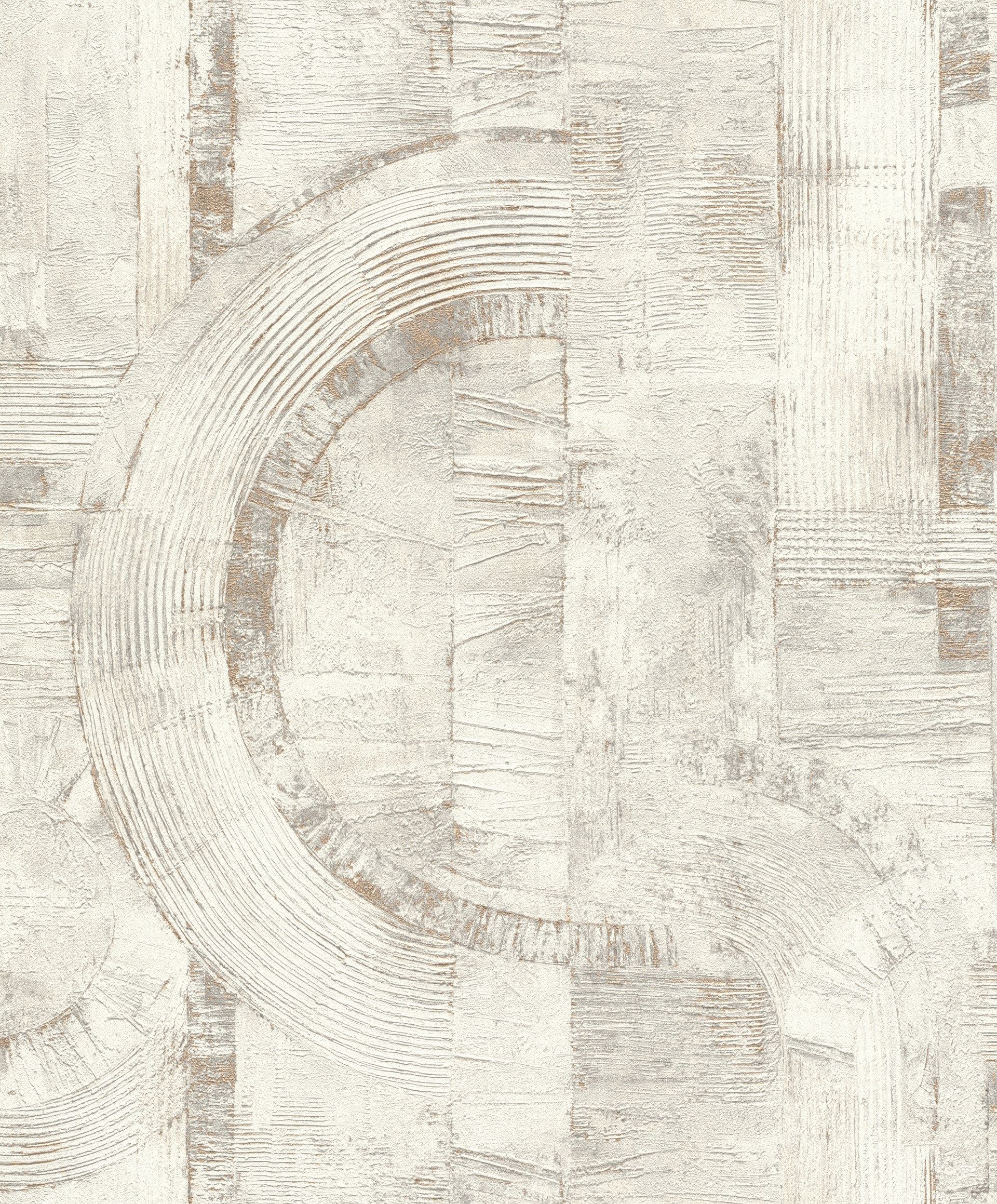 Rasch Vliestapete "Composition" abstrakt mit grafischer Struktur