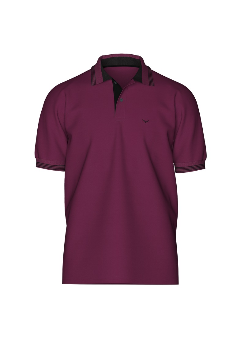 Trigema Poloshirt "TRIGEMA Poloshirt mit kontrastfarbigen Akzenten" 1 Stk. günstig online kaufen