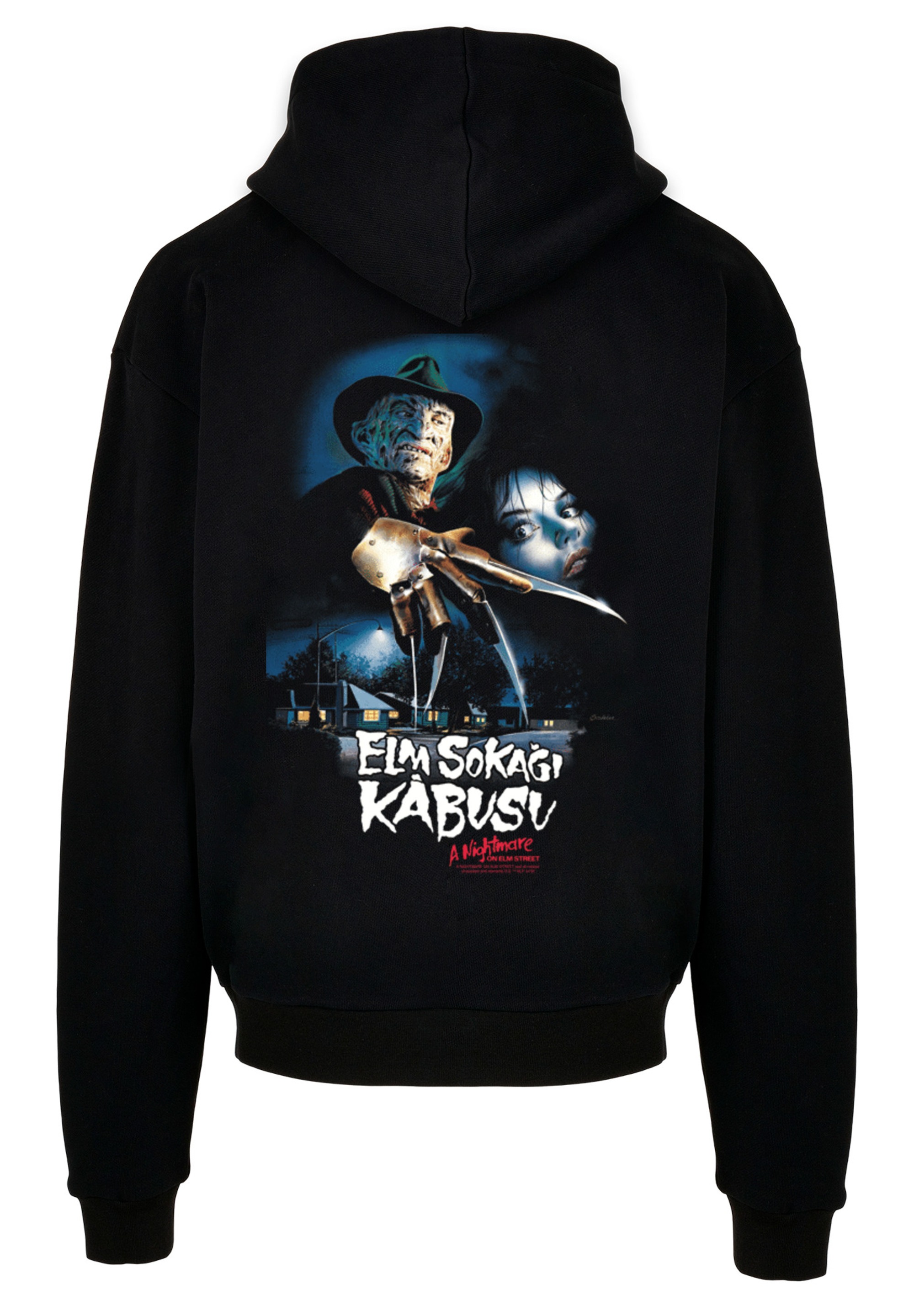 F4NT4STIC Kapuzenpullover "Nightmare On Elm Street Movie Poster Türkisch", günstig online kaufen