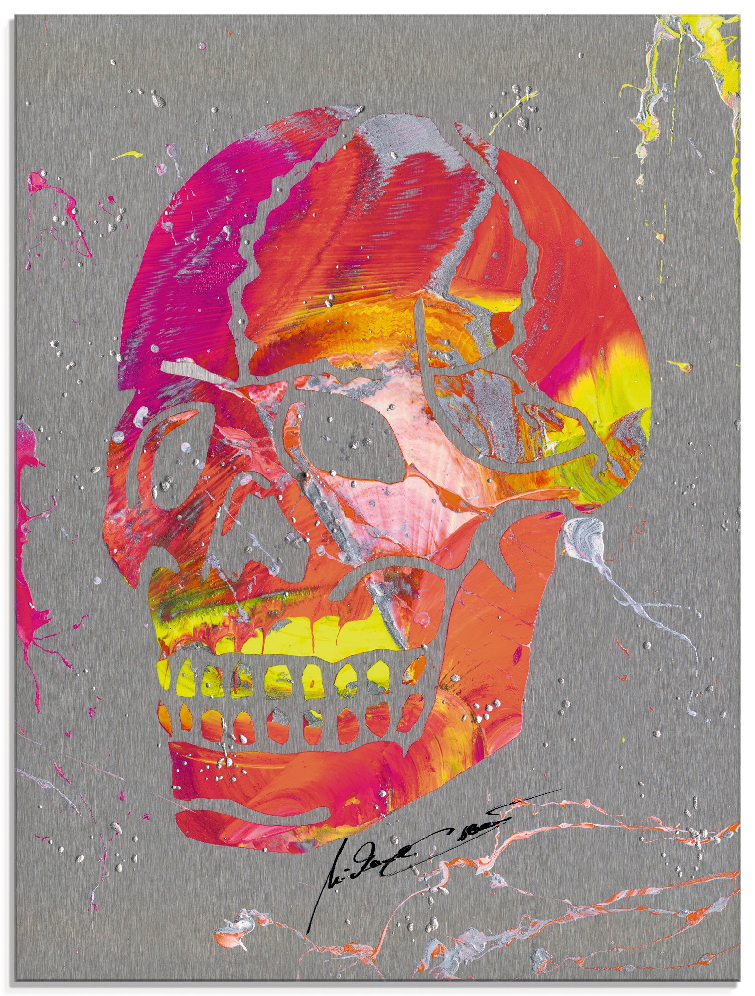 Artland Glasbild "Totenkopf 2" Körper 1 Stk. tlg. in verschiedenen Größen günstig online kaufen