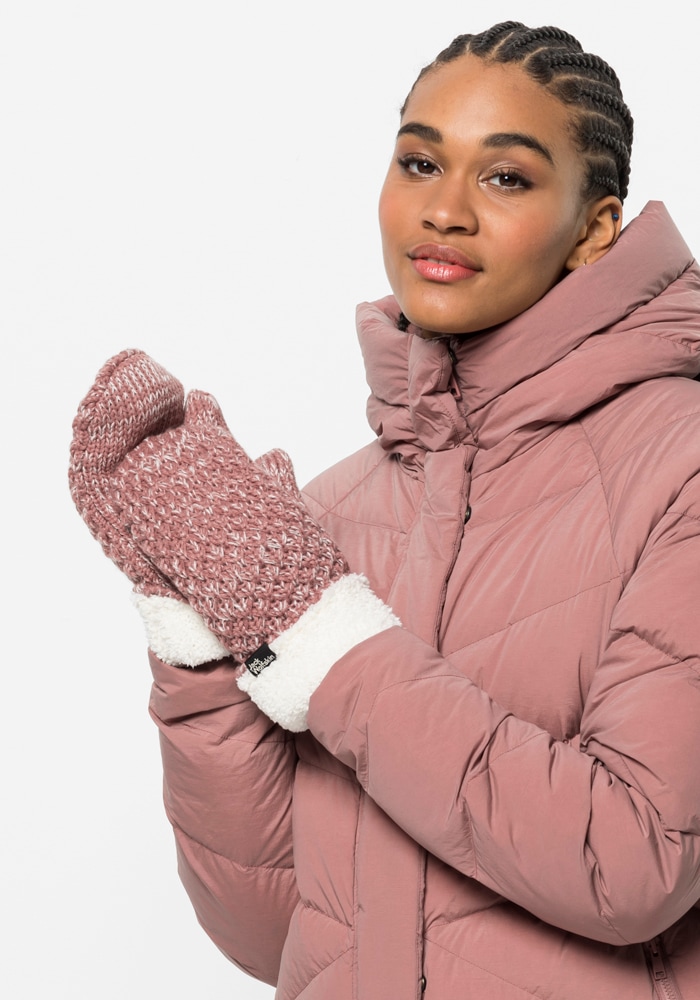 Jack Wolfskin Fäustlinge "HIGHLOFT KNIT MITTEN WOMEN"