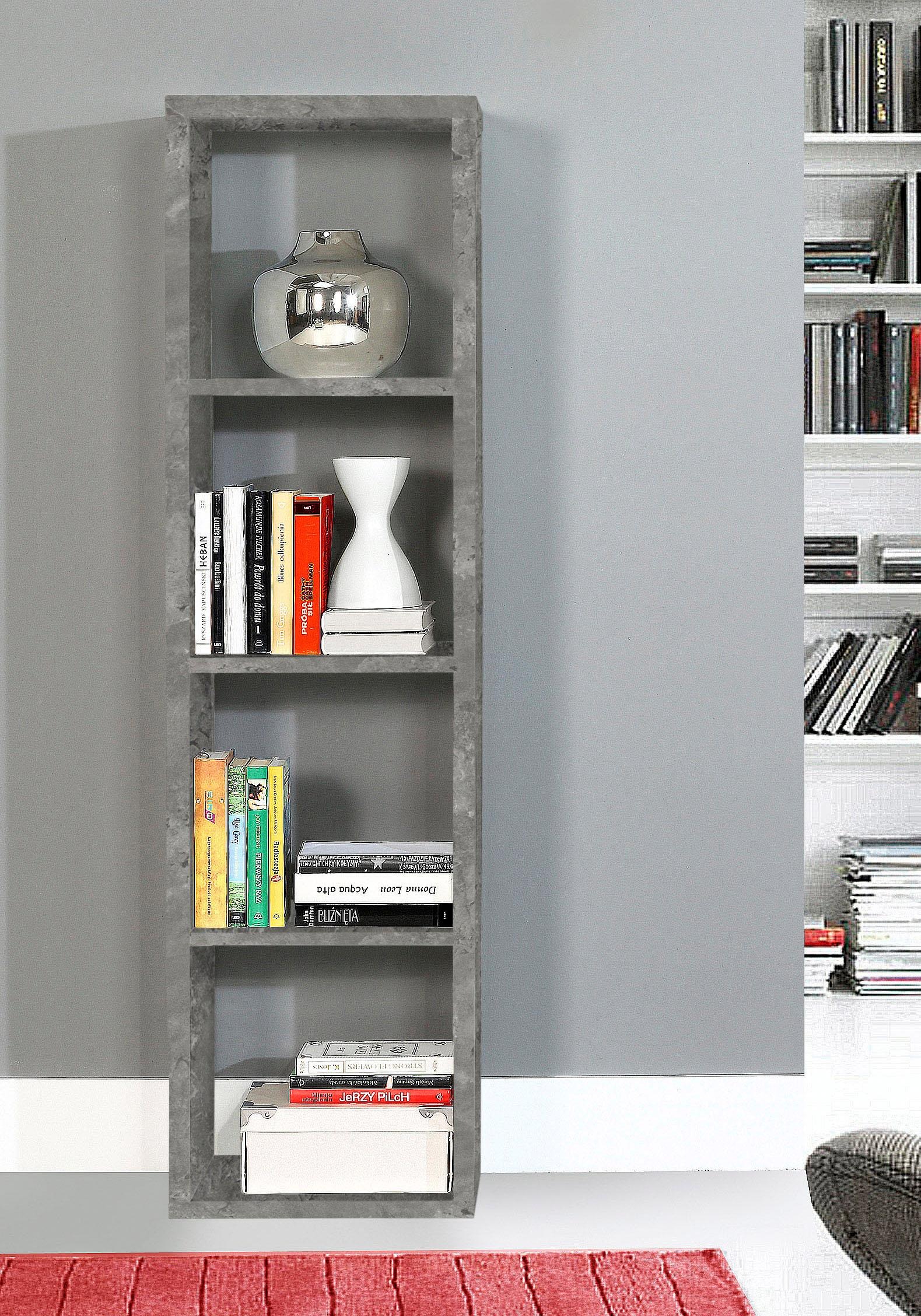 FORTE Standregal "Mauro, FSC-zertifiziert" Fachgröße 33x33cm, 4 Fächer günstig online kaufen