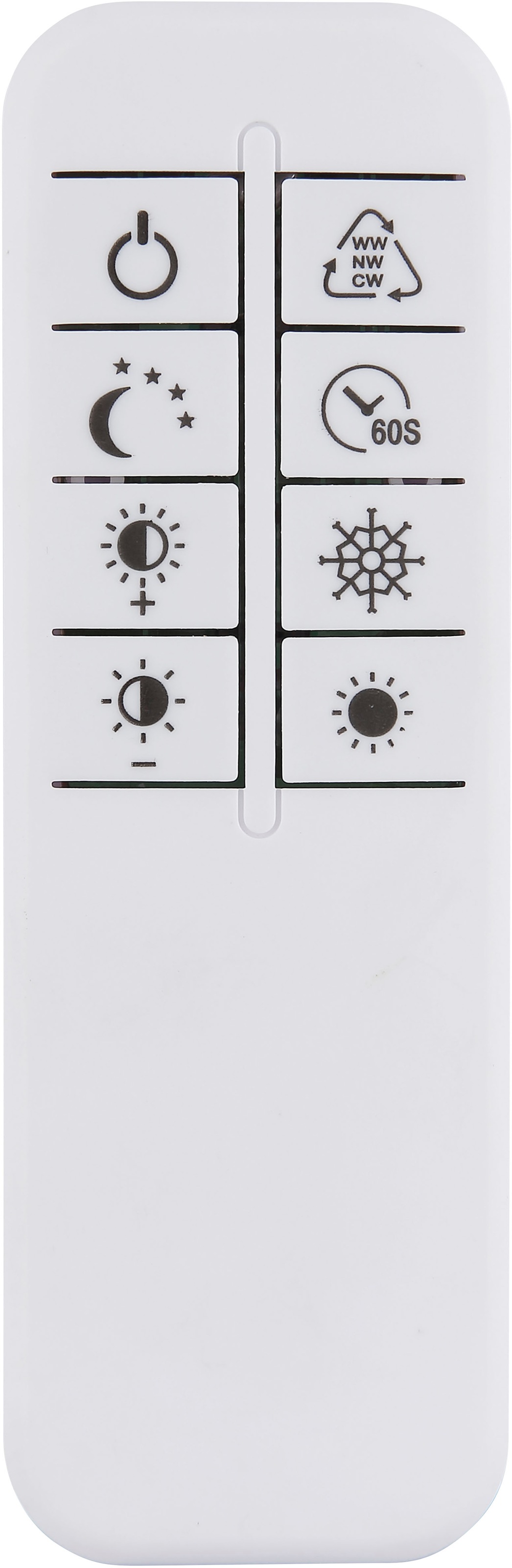 GLOBO LIGHTING Deckenleuchte »KUNI« LED-Modul 1 Stk. warmweiß - kaltweiß Deckenlampe Wohnzimmer-Leuchte Schlafzimmer-Leuchte Flur Küche