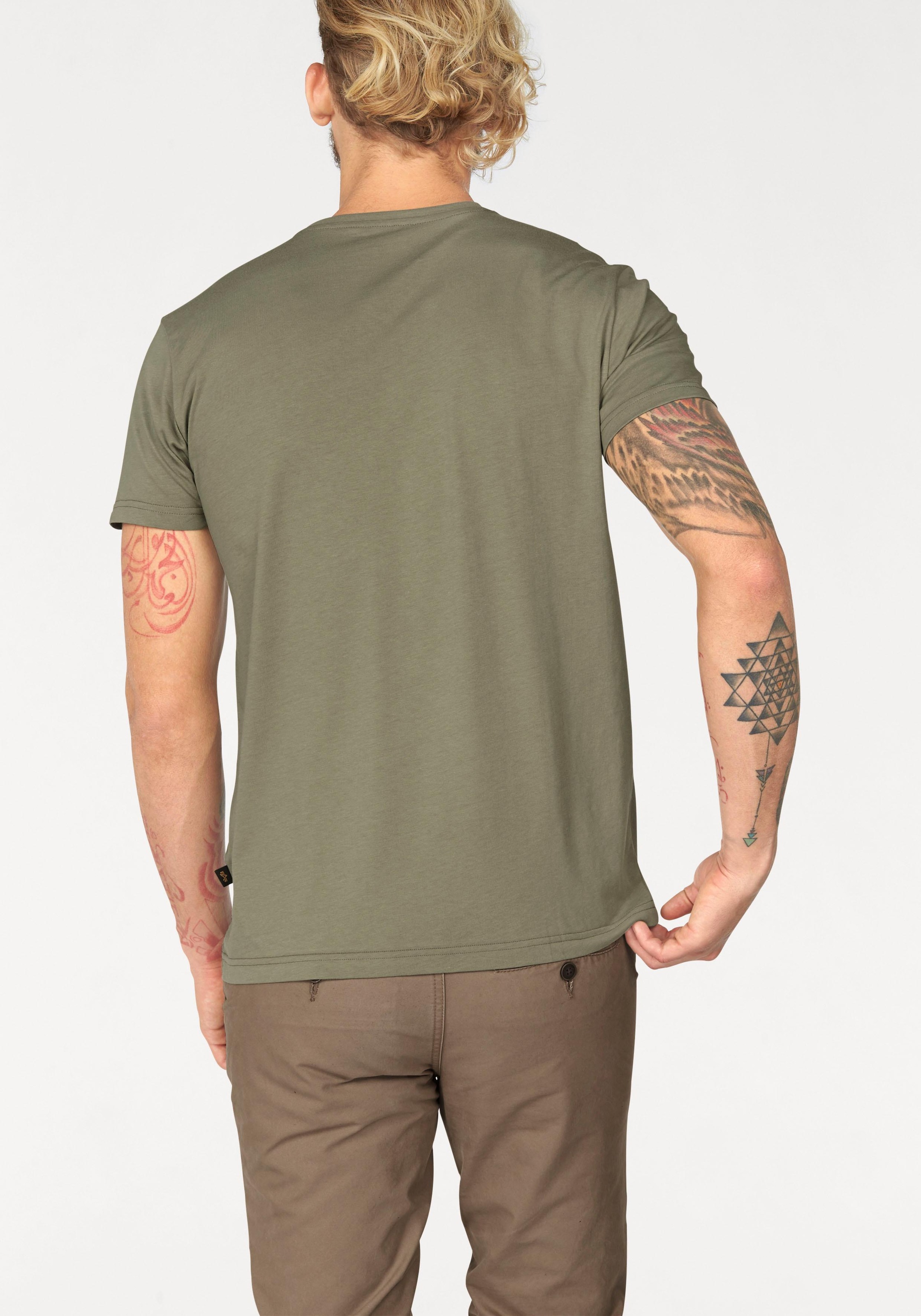 Alpha Industries T-Shirt "Basic T-Shirt" Baumwolle, regular fit günstig online kaufen