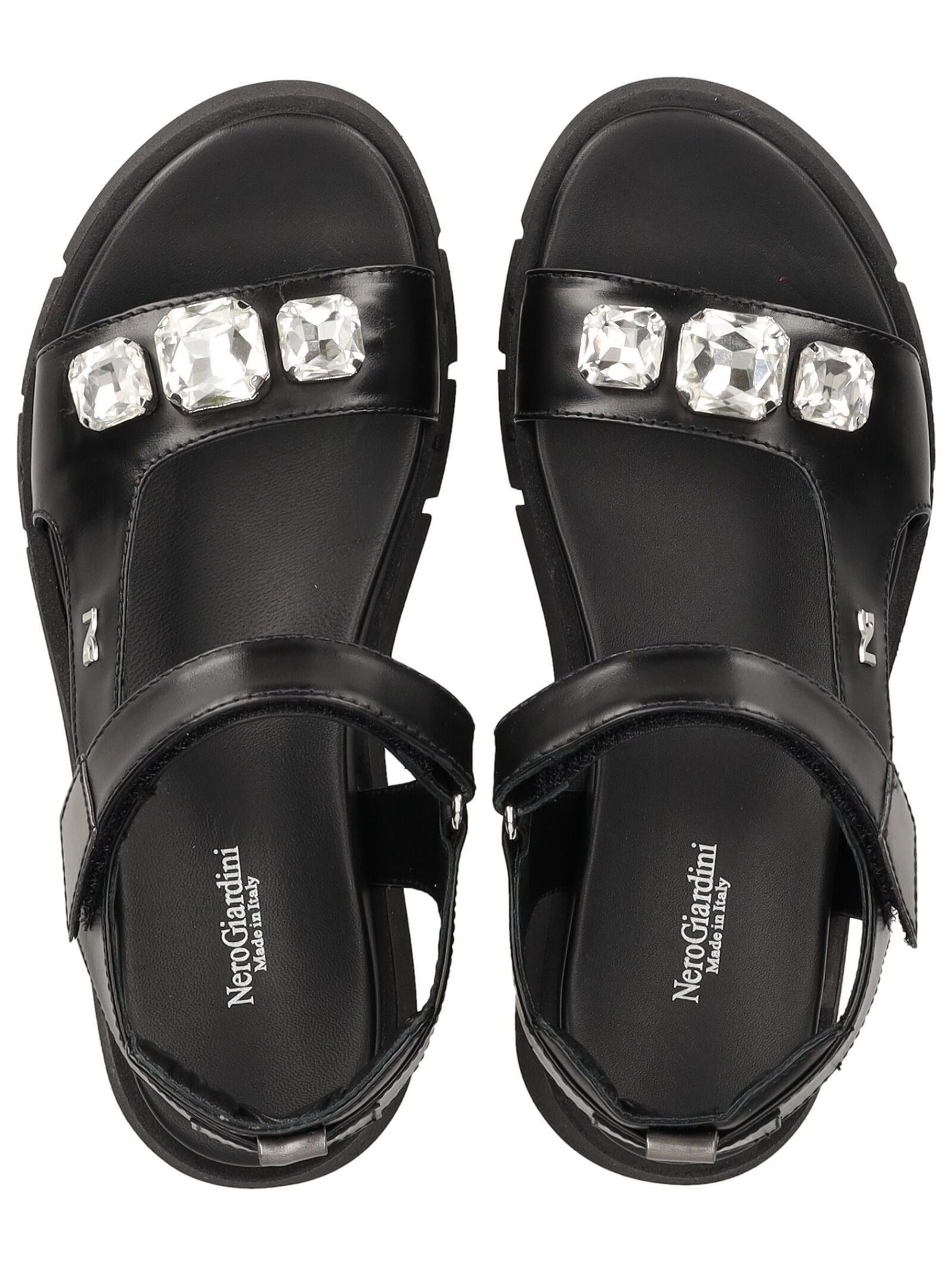 Nero Giardini Riemchensandale »Nero Giardini Sandalen Leder/Textil«