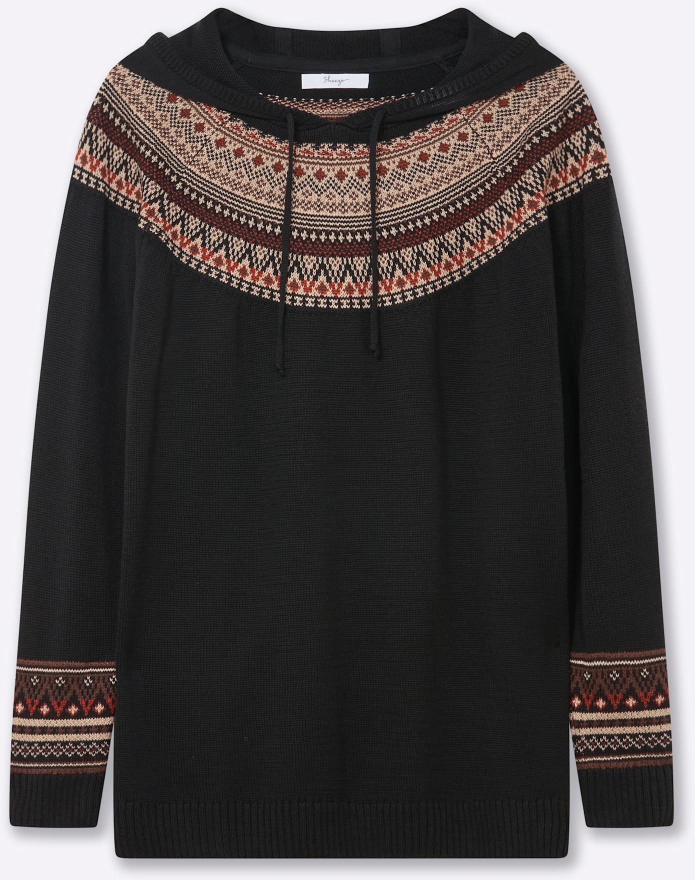 Sheego Kapuzenpullover »Kapuzen-Pullover«