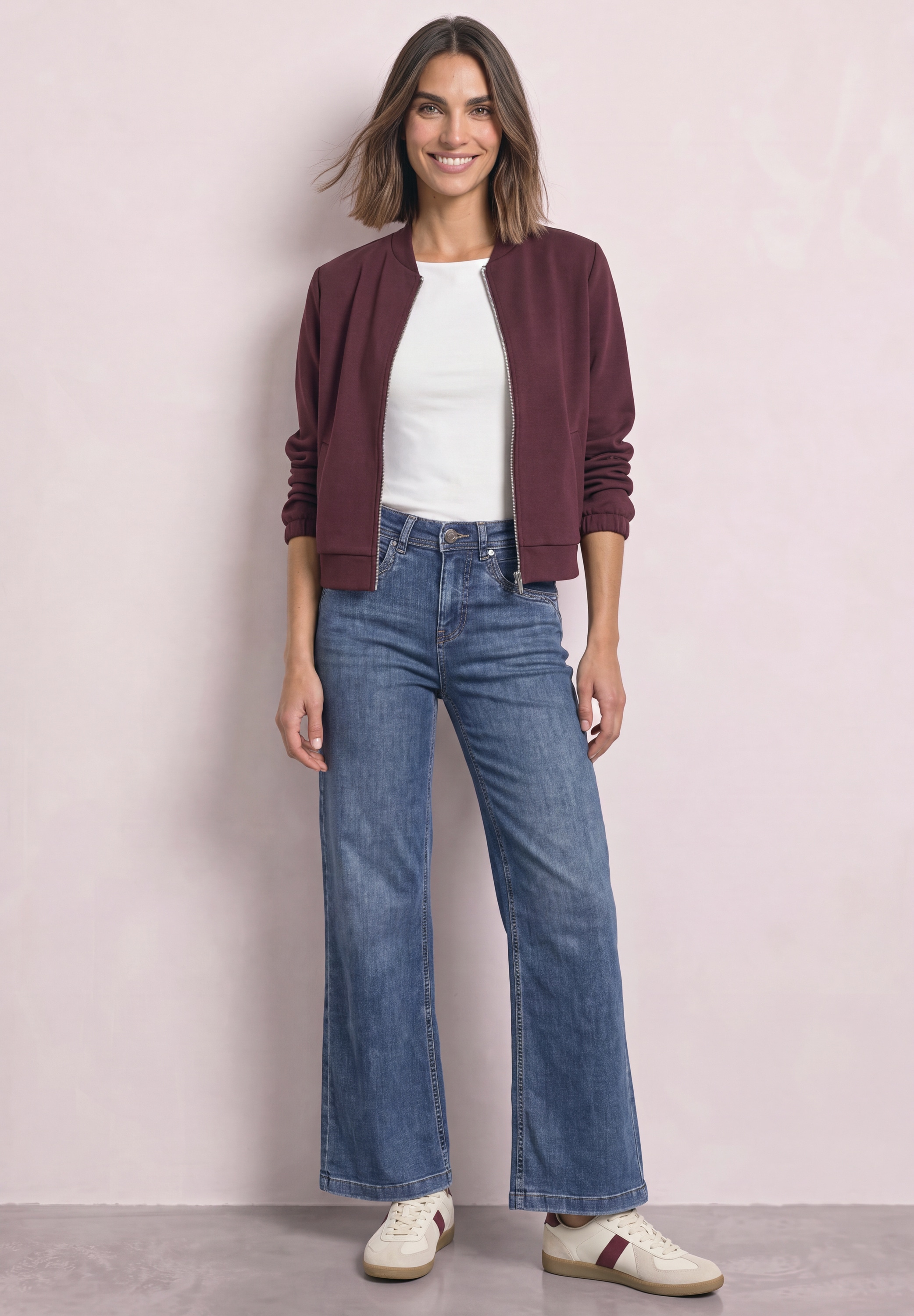 STREET ONE Loose-fit-Jeans High Waist