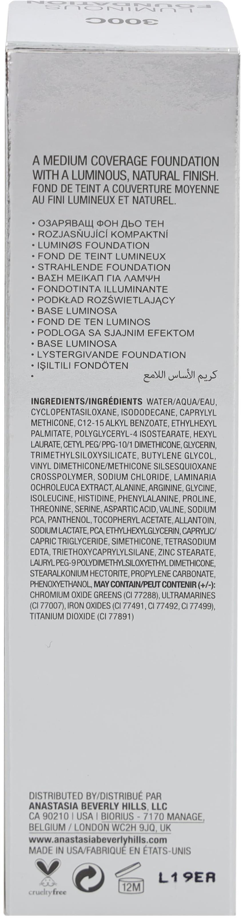 ANASTASIA BEVERLY HILLS Foundation »Luminous Foundation«
