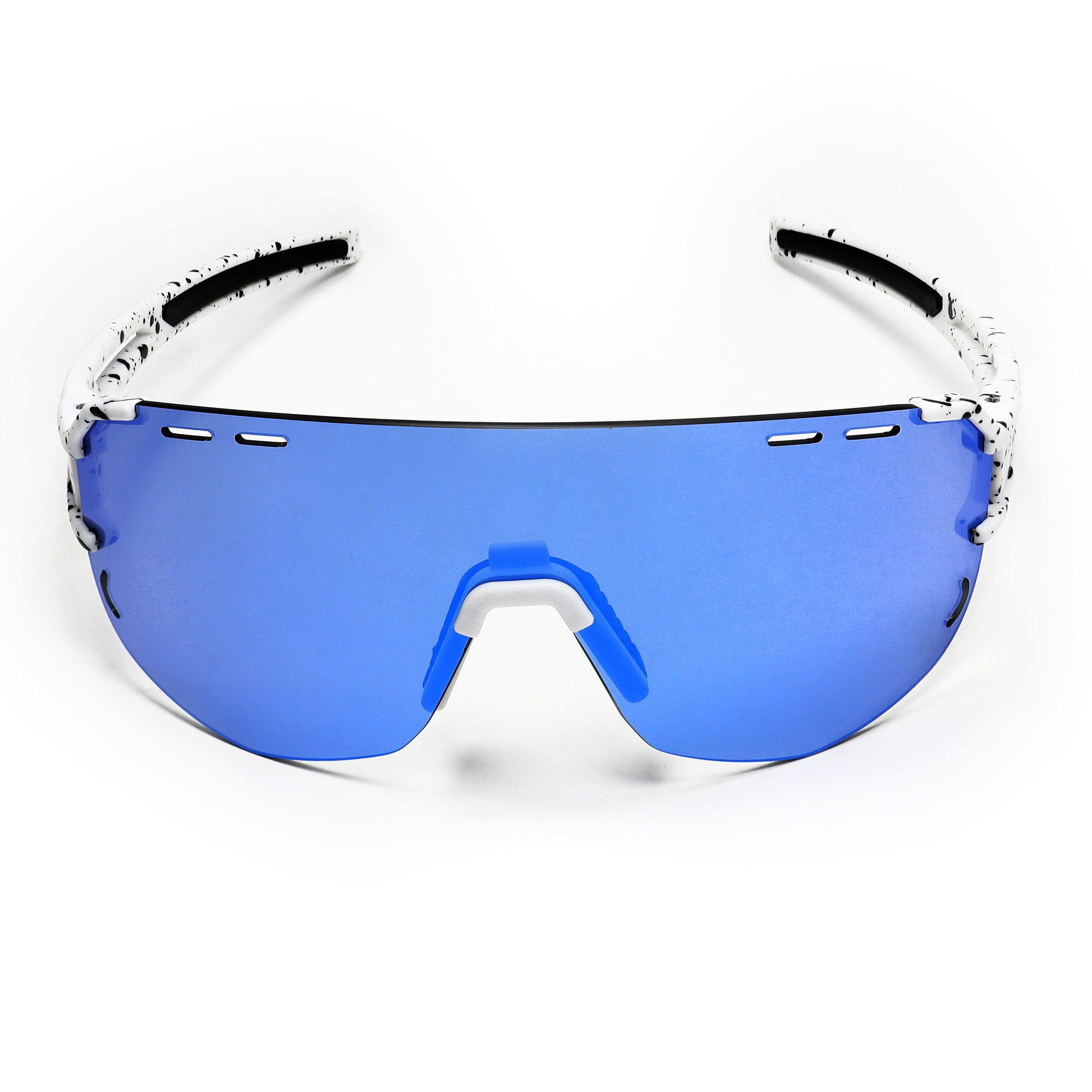 YEAZ Sportbrille »Sport-Sonnenbrille weiß/blau SUNGLOW«