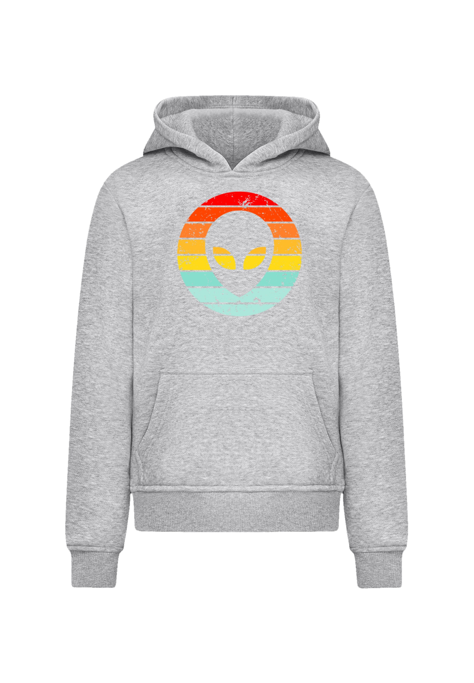 F4NT4STIC Kapuzenpullover »Alien Retro Sonnenuntergang«, Premium Qualität