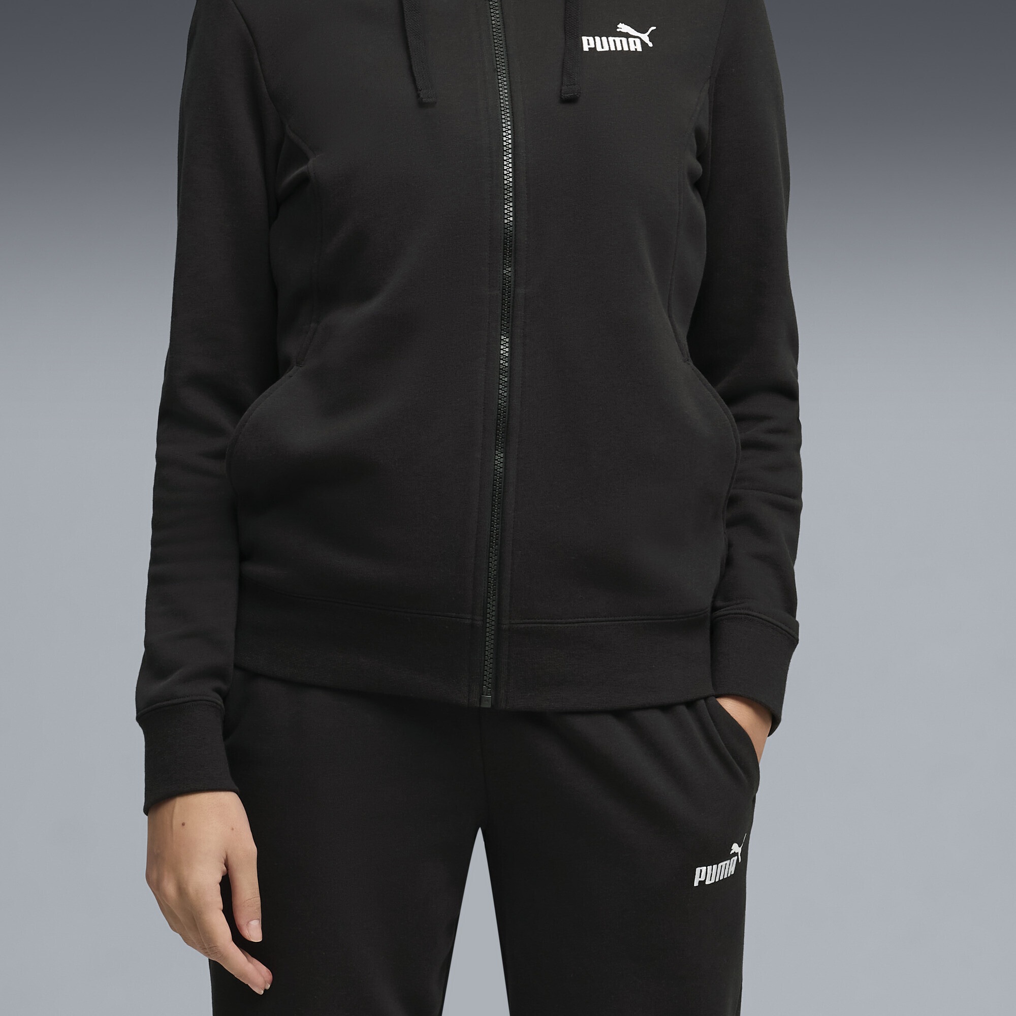 PUMA Jogginganzug »Trainingsanzug mit Kapuze Damen«