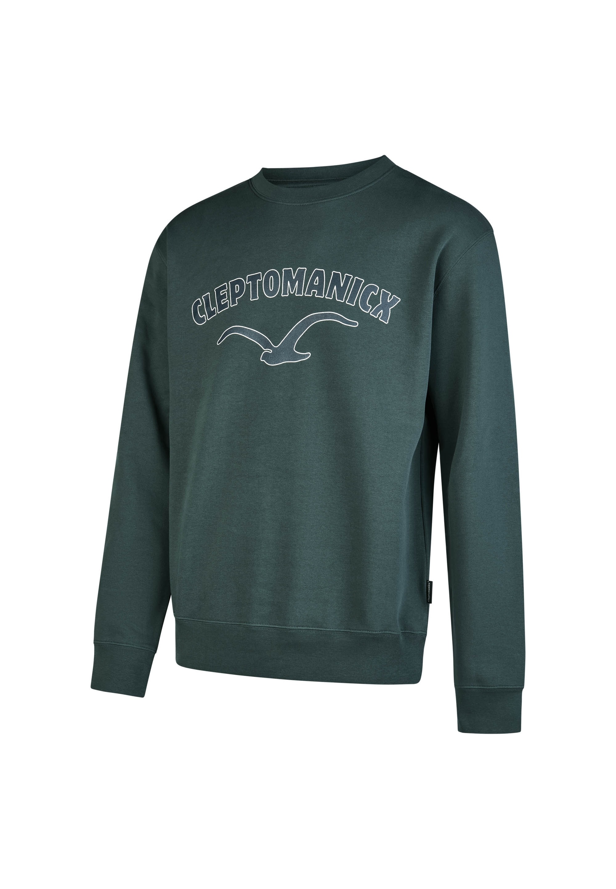 Cleptomanicx Sweatshirt »College Type«, mit lässigem Frontprint
