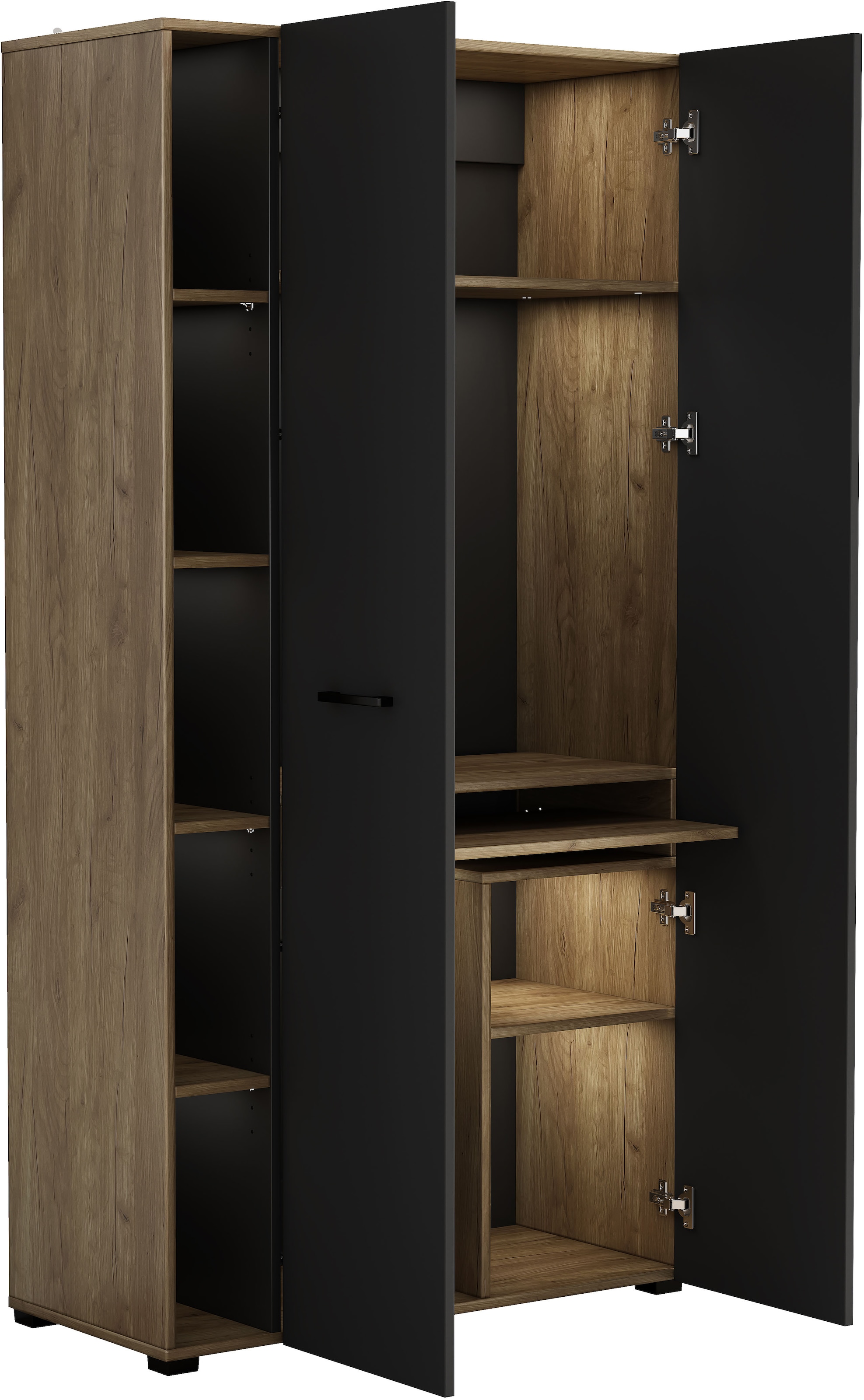 OTTO home Computerschrank »Moid« Set,  für Arbeitszimmer, mit zwei Türen, mit Tastaturauszug