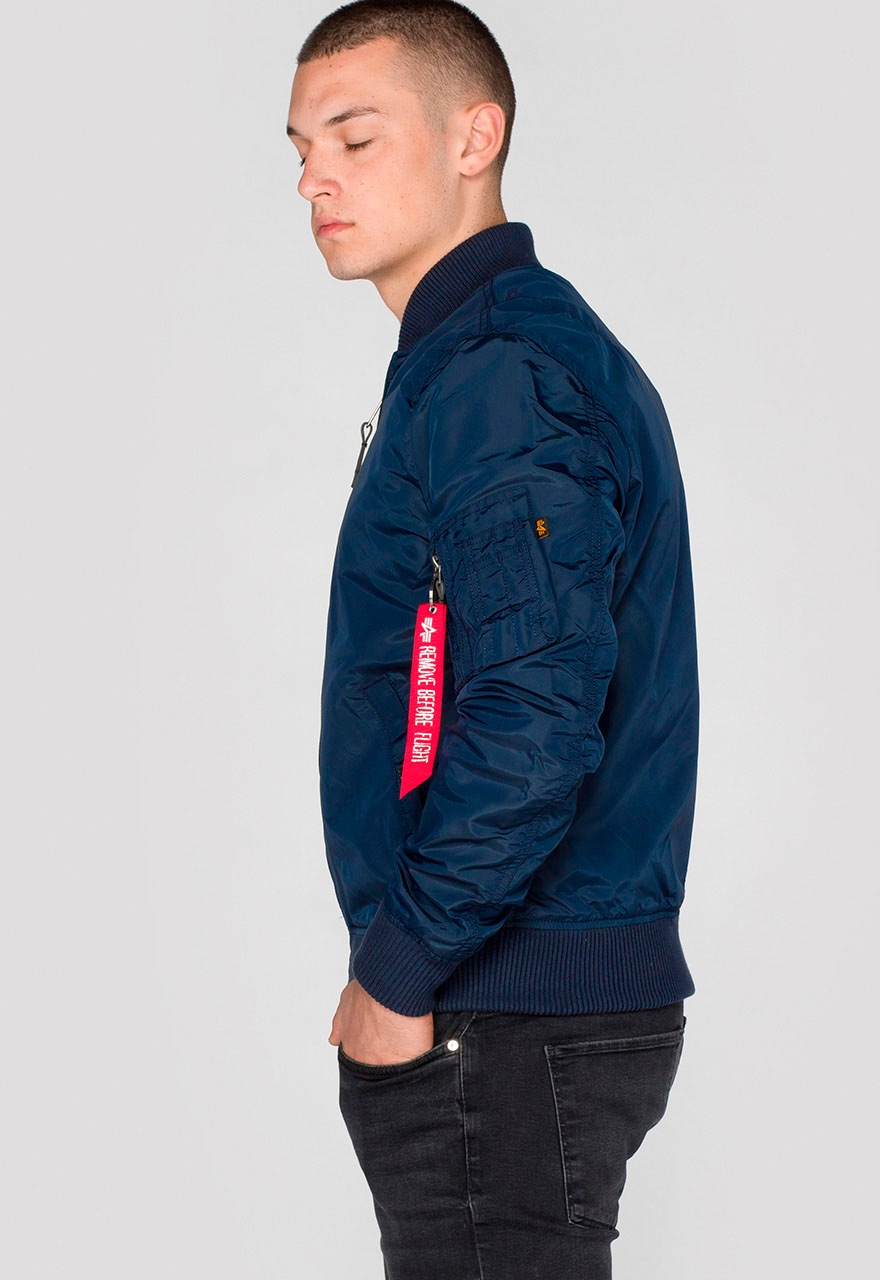Thumbnail - Alpha Industries Bomberjacke "MA-1 TT" Kunstfaser, slim fit