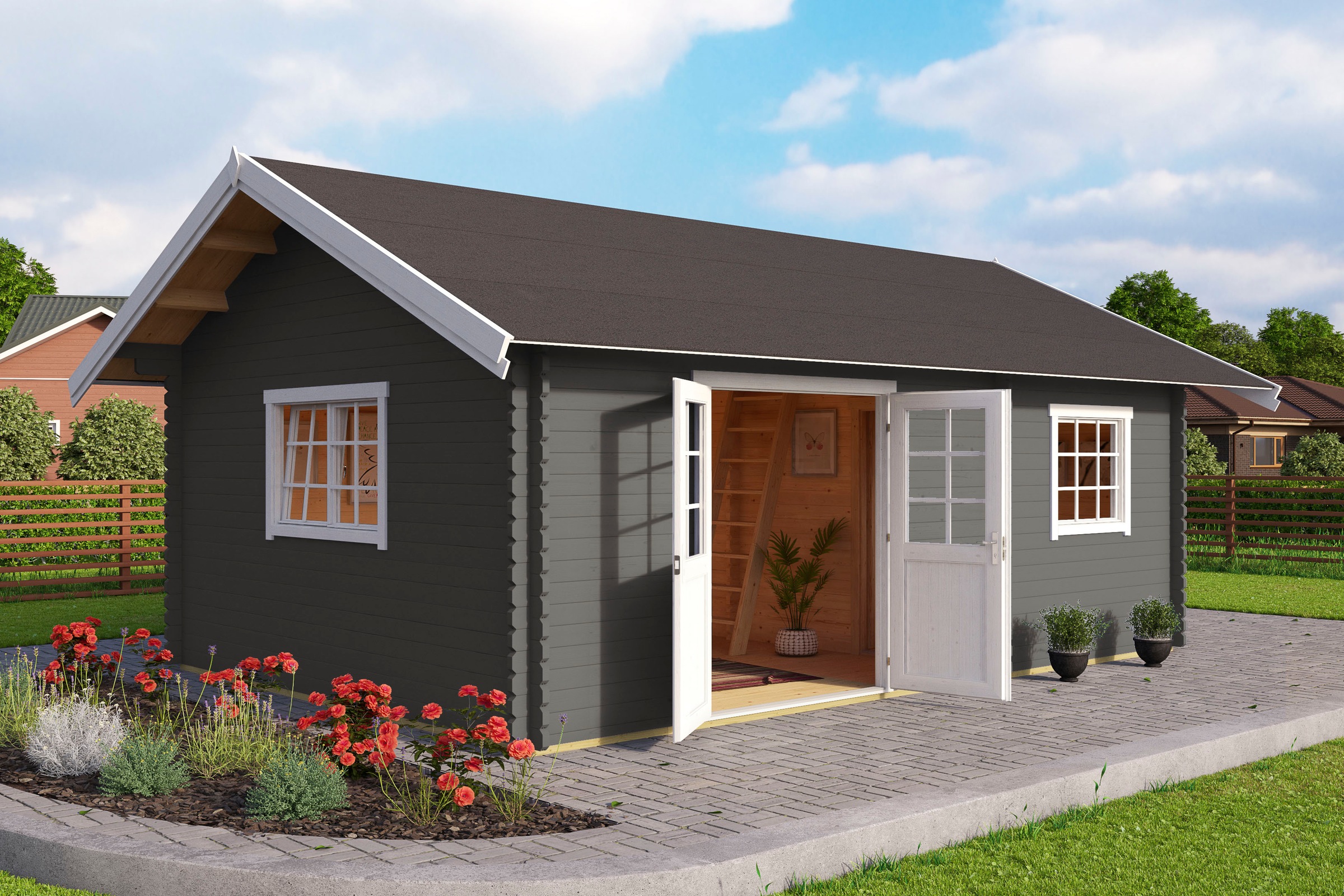 LASITA MAJA Gartenhaus "CAROLINE" günstig online kaufen