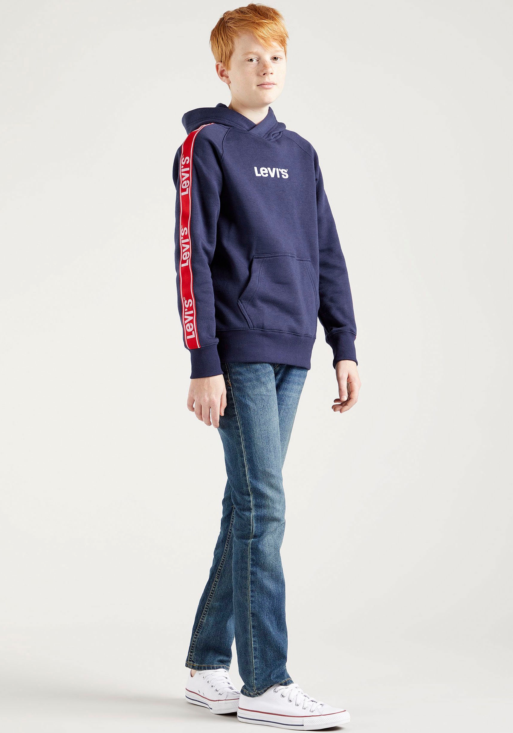 Levi's® Kids Kapuzensweatshirt »LOGO TAPING PULLOVER HOODIE«, for BOYS